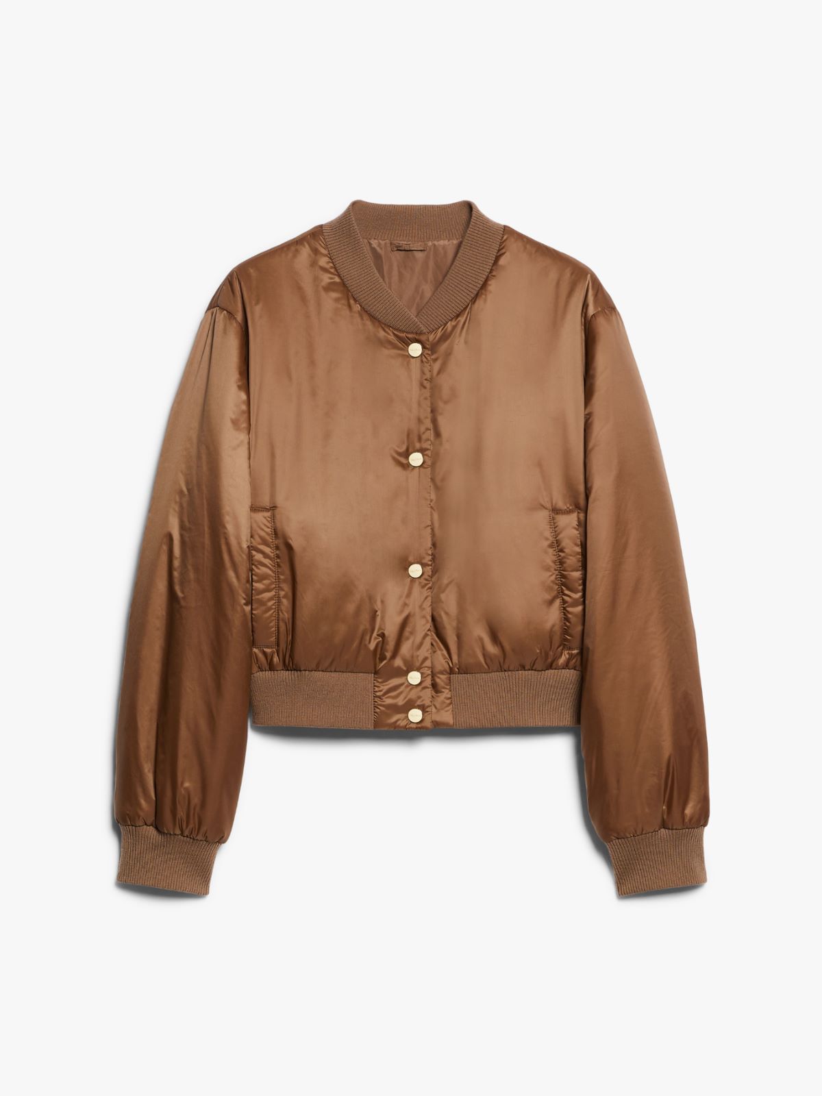 Reversible water-repellent canvas bomber jacket