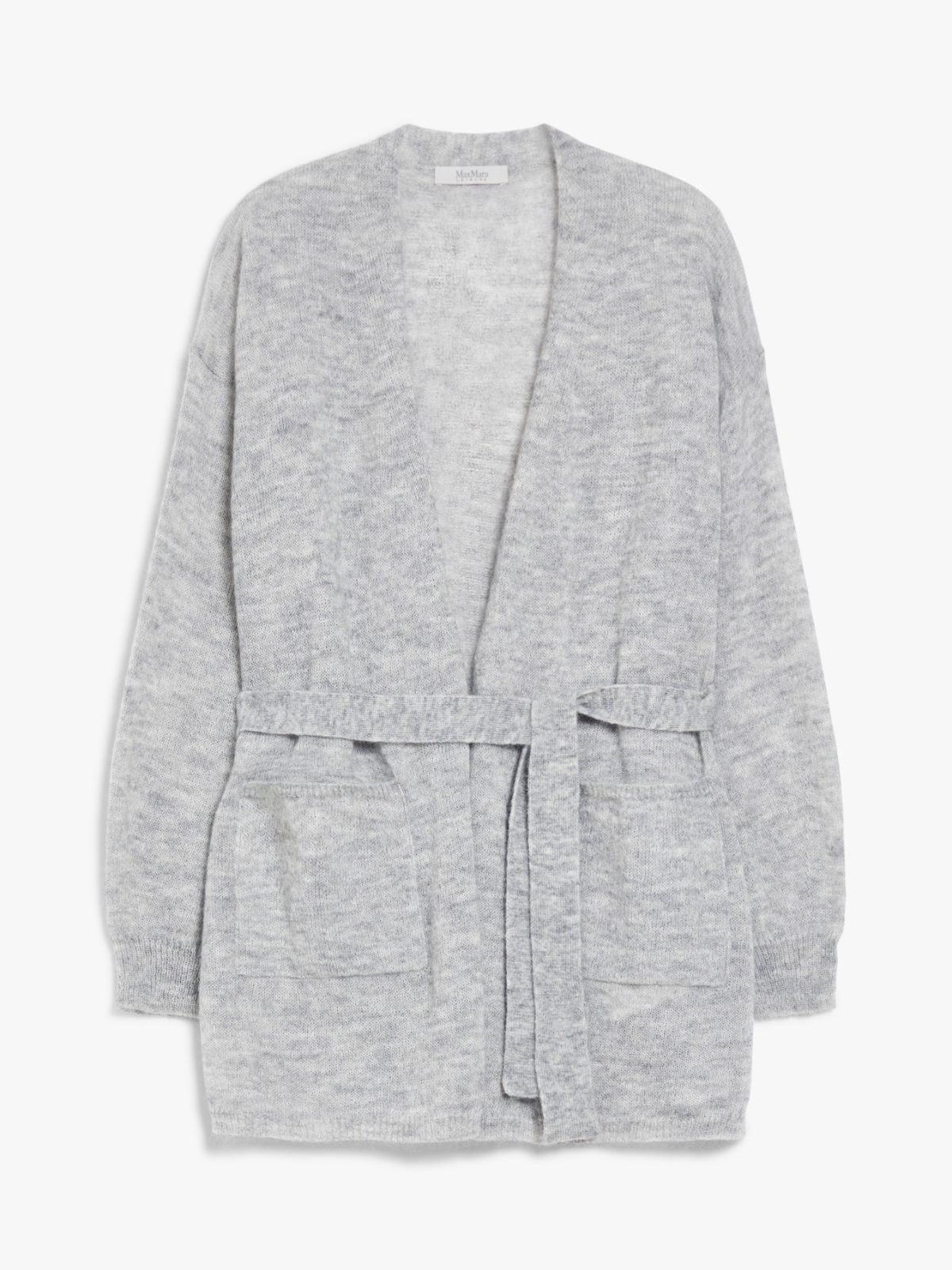 Mohair yarn cardigan