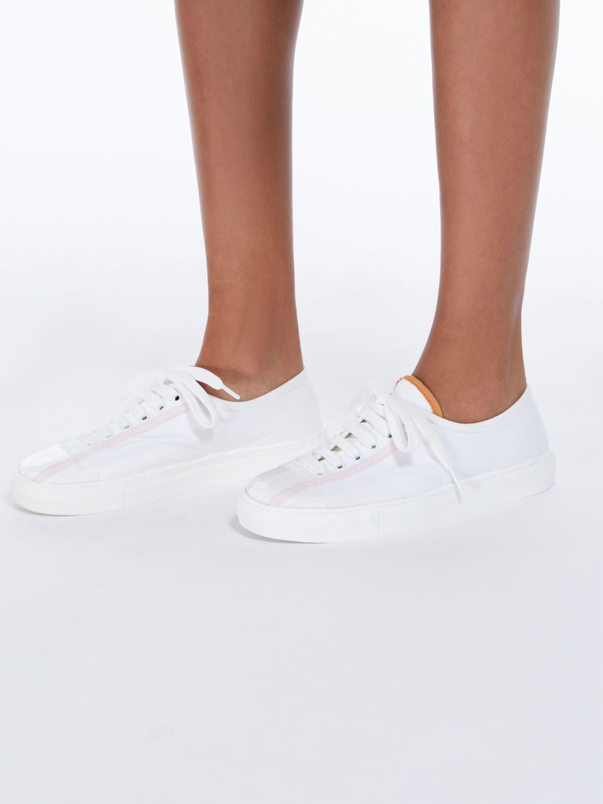 Cotton canvas sneakers