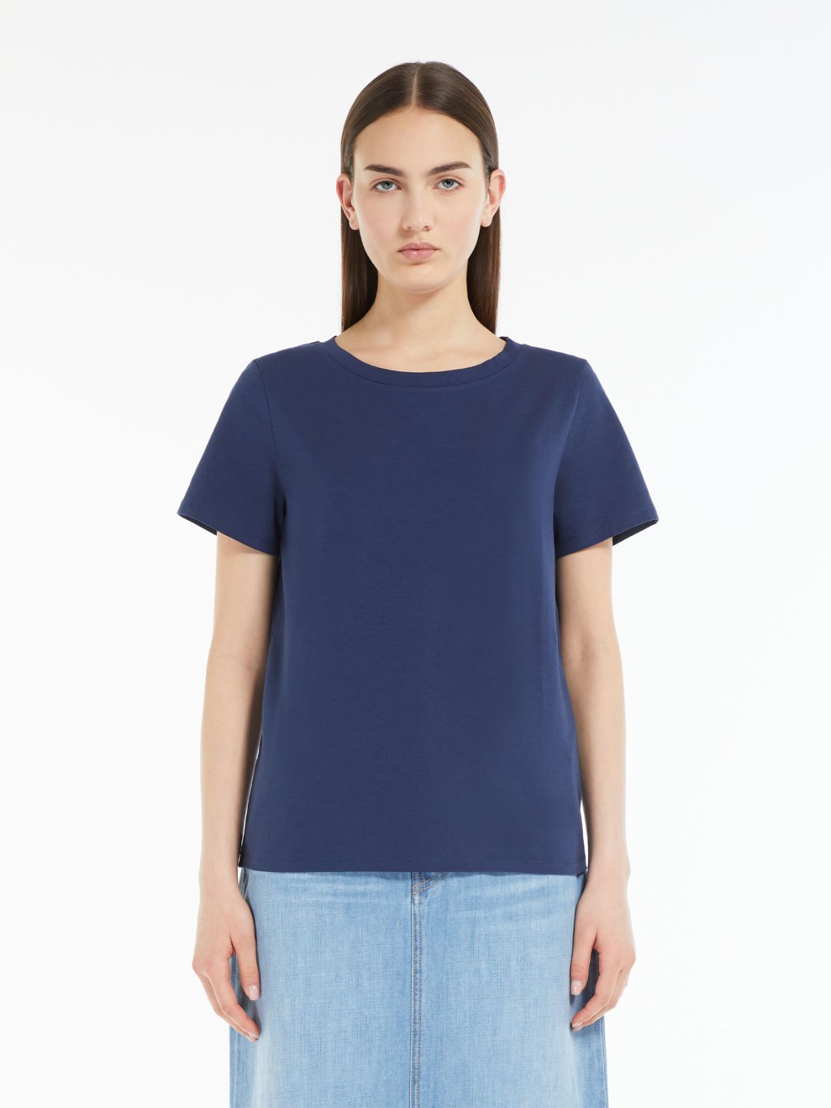 Organic cotton jersey T-shirt