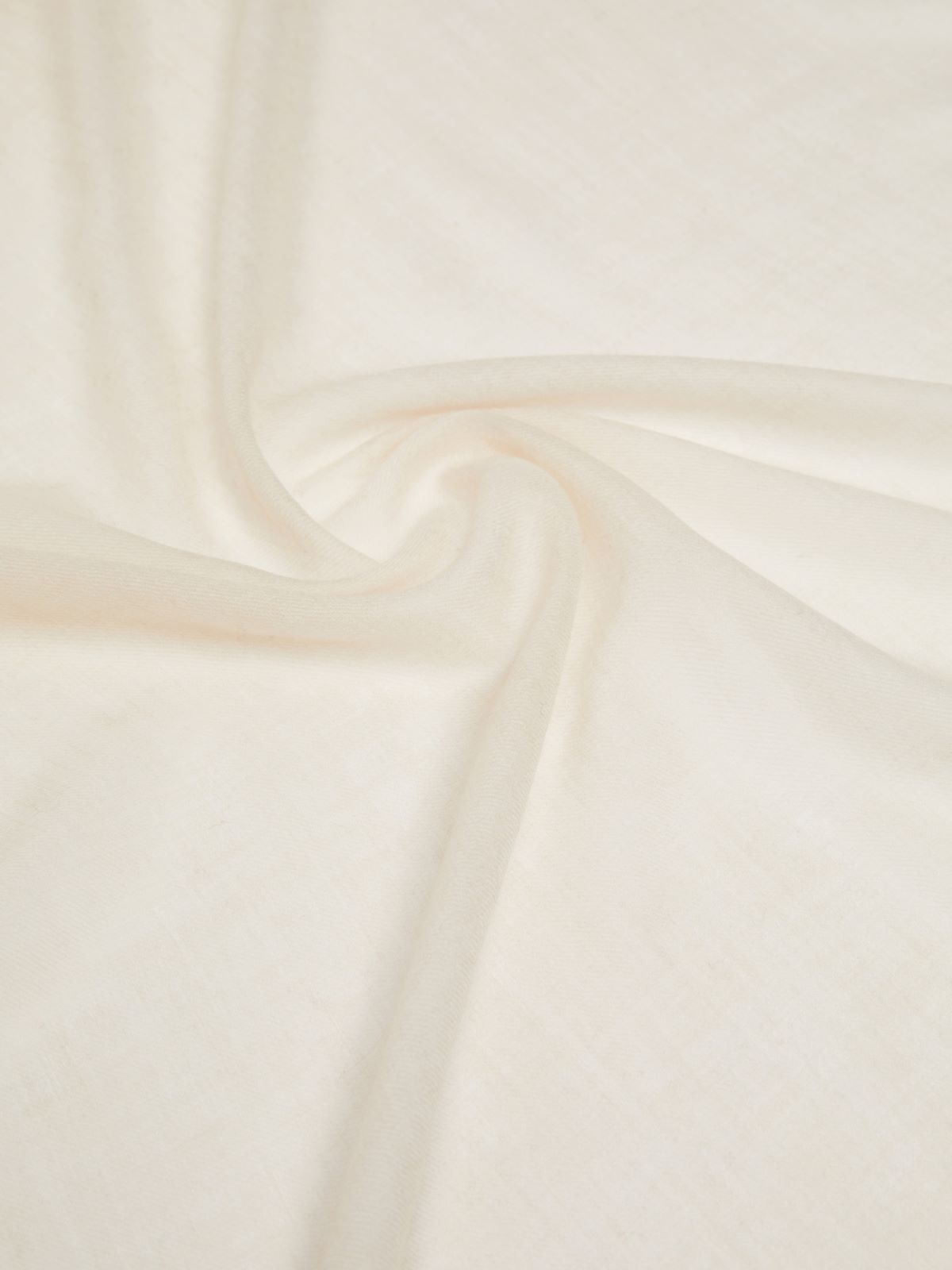 Embroidered logo-decorated wool stole