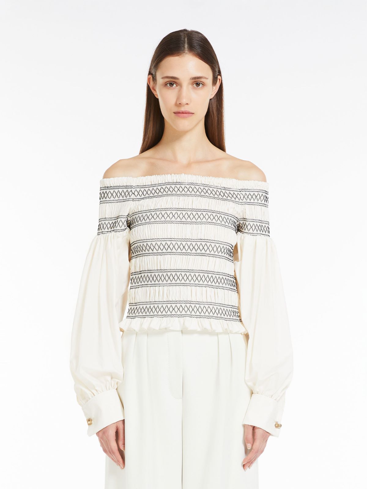 Feminine cotton shirt