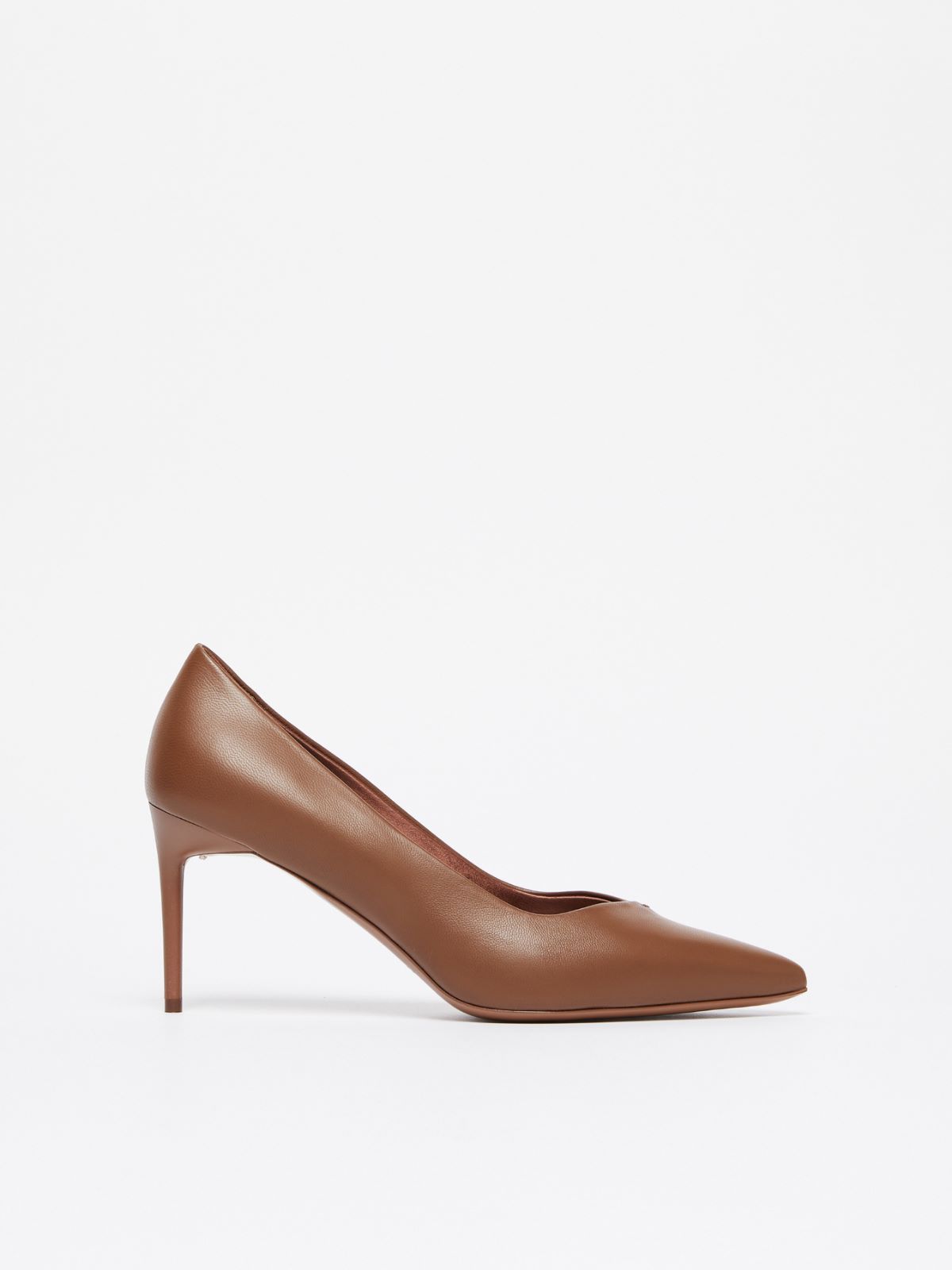 Nappa leather court shoes