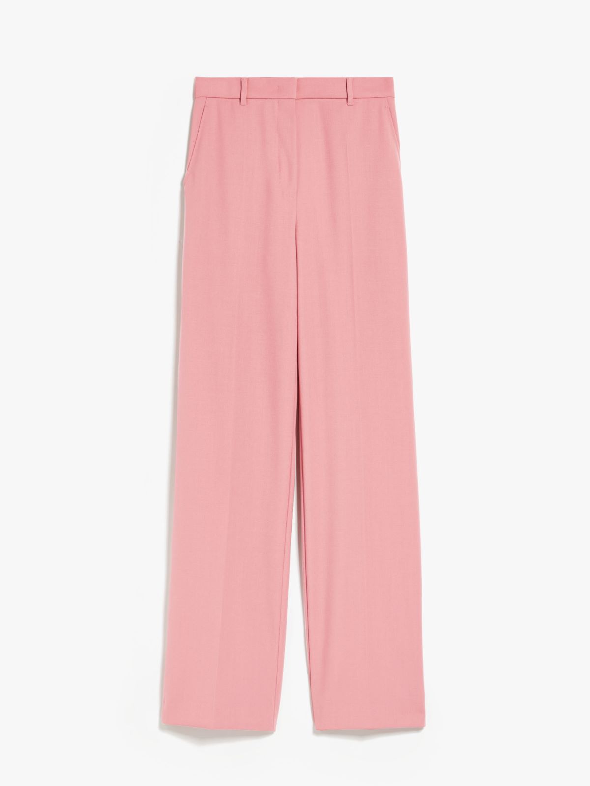 Wool crepe trousers