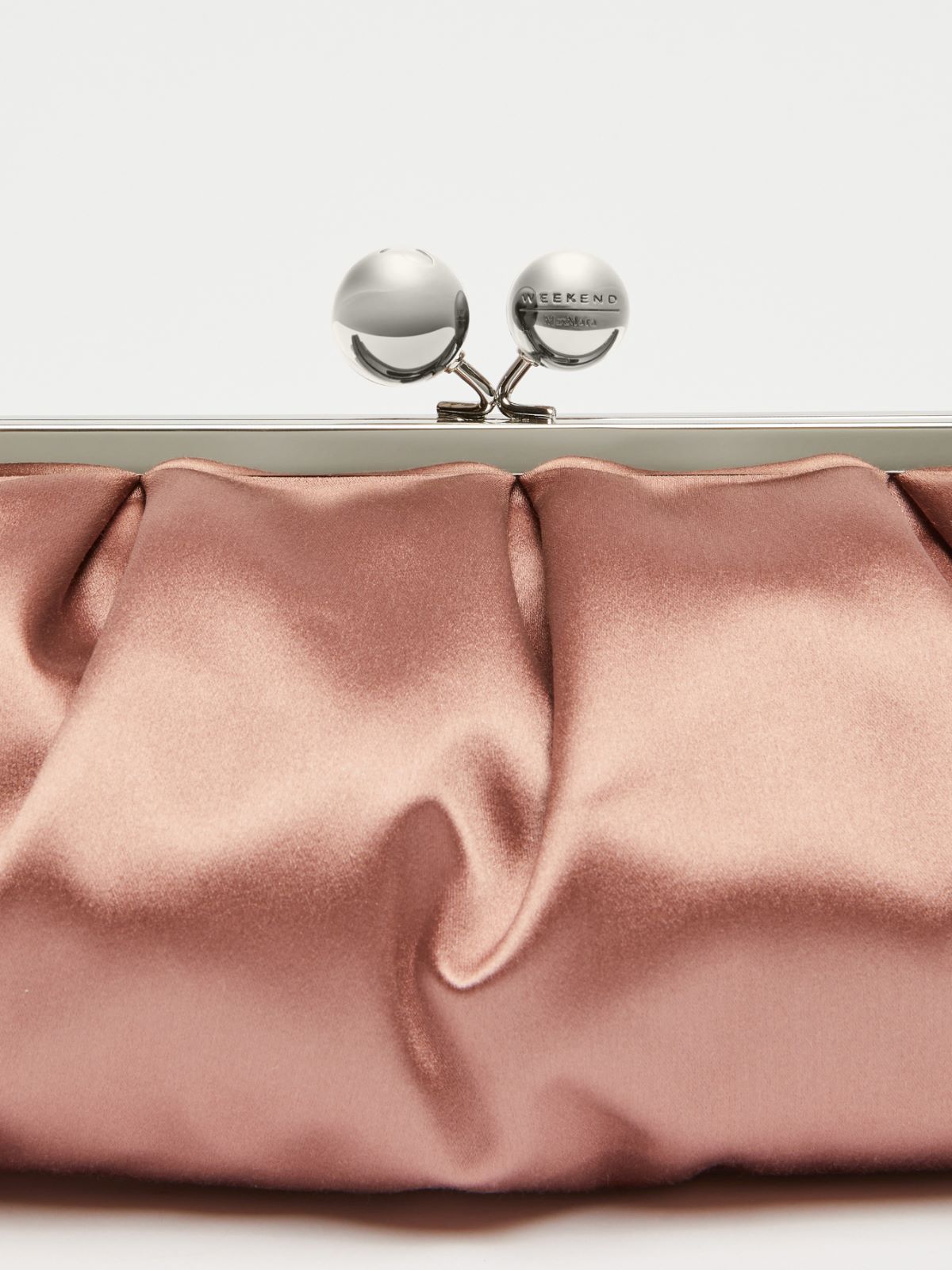 Large satin Pasticcino Bag