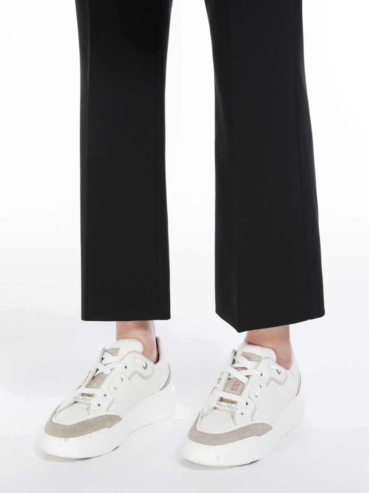 Chrome-free leather ActiveGreen sneakers