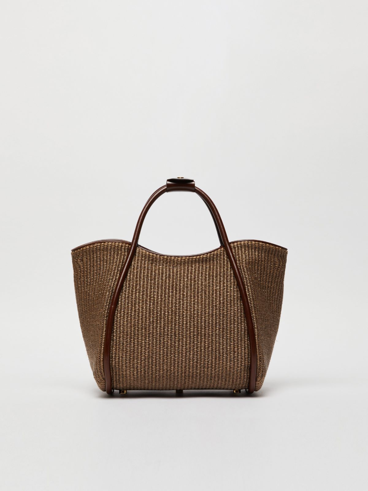 Small raffia Marine bag
