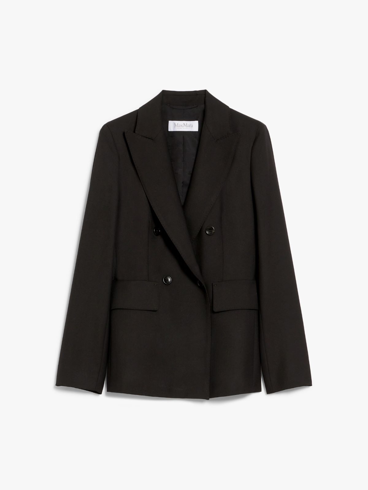 Gabardine wool blazer