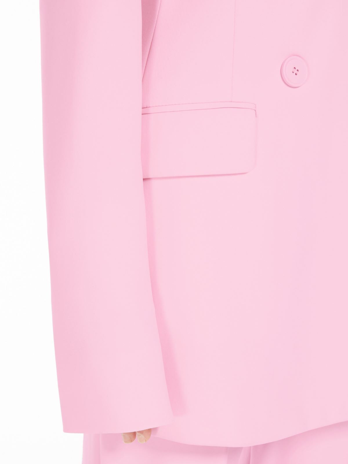 Scuba-look jersey blazer