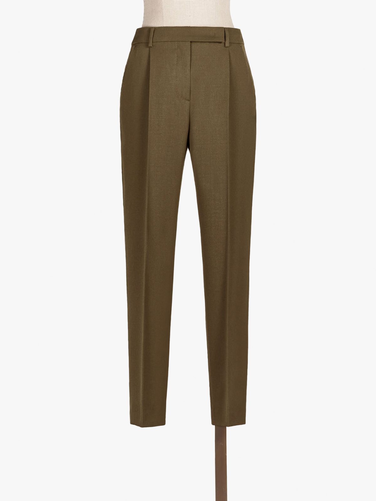 Wool granité trousers