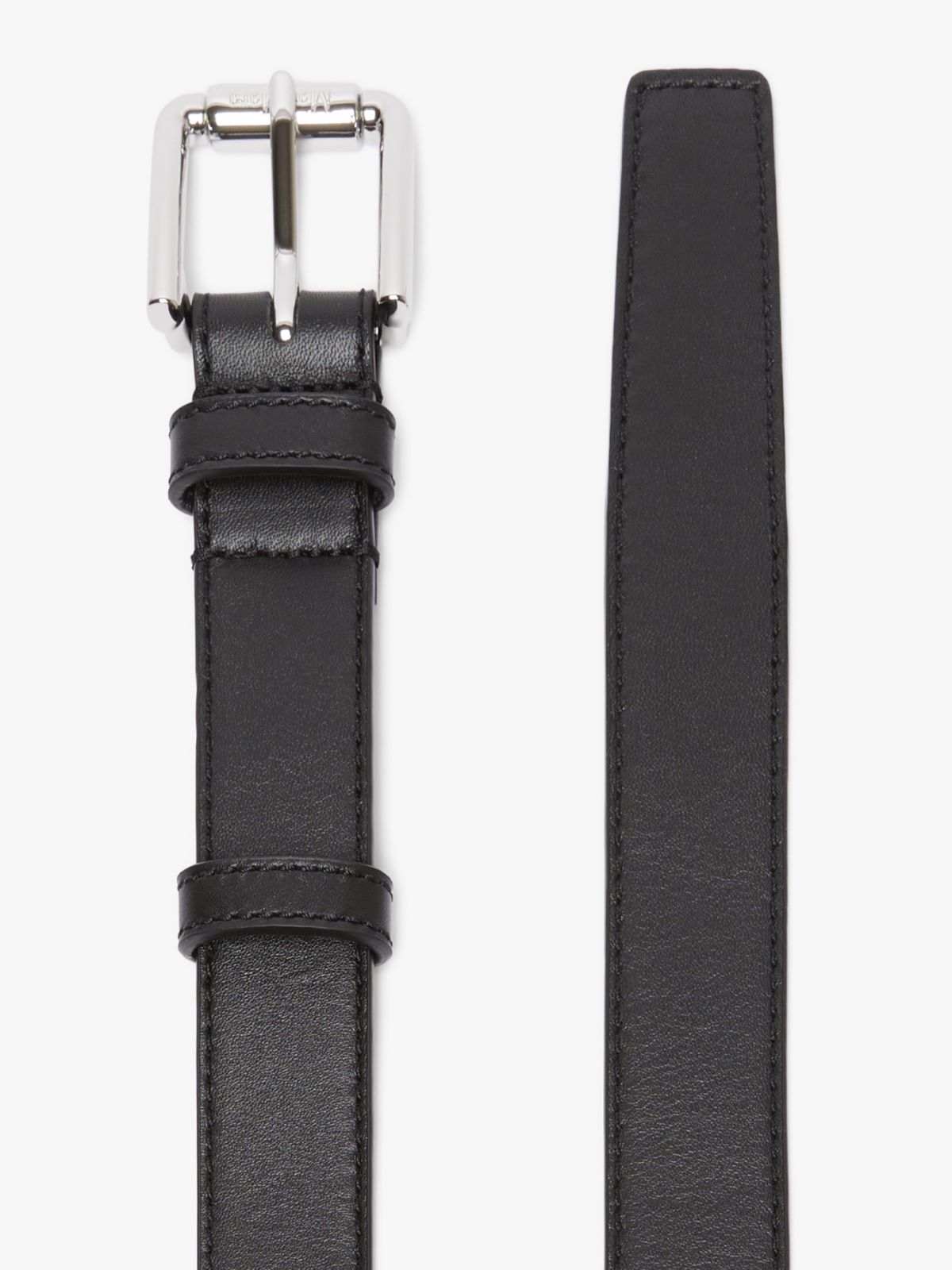 Long leather belt