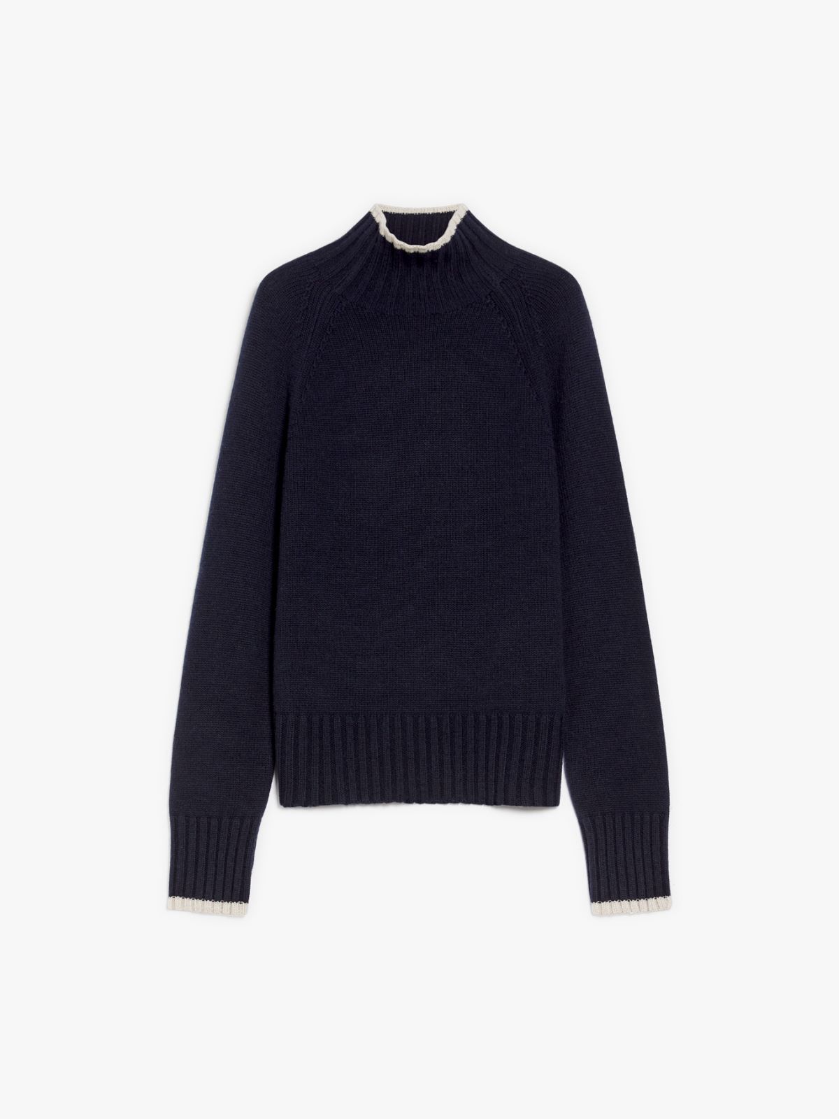 Turtleneck in wool and cashmere