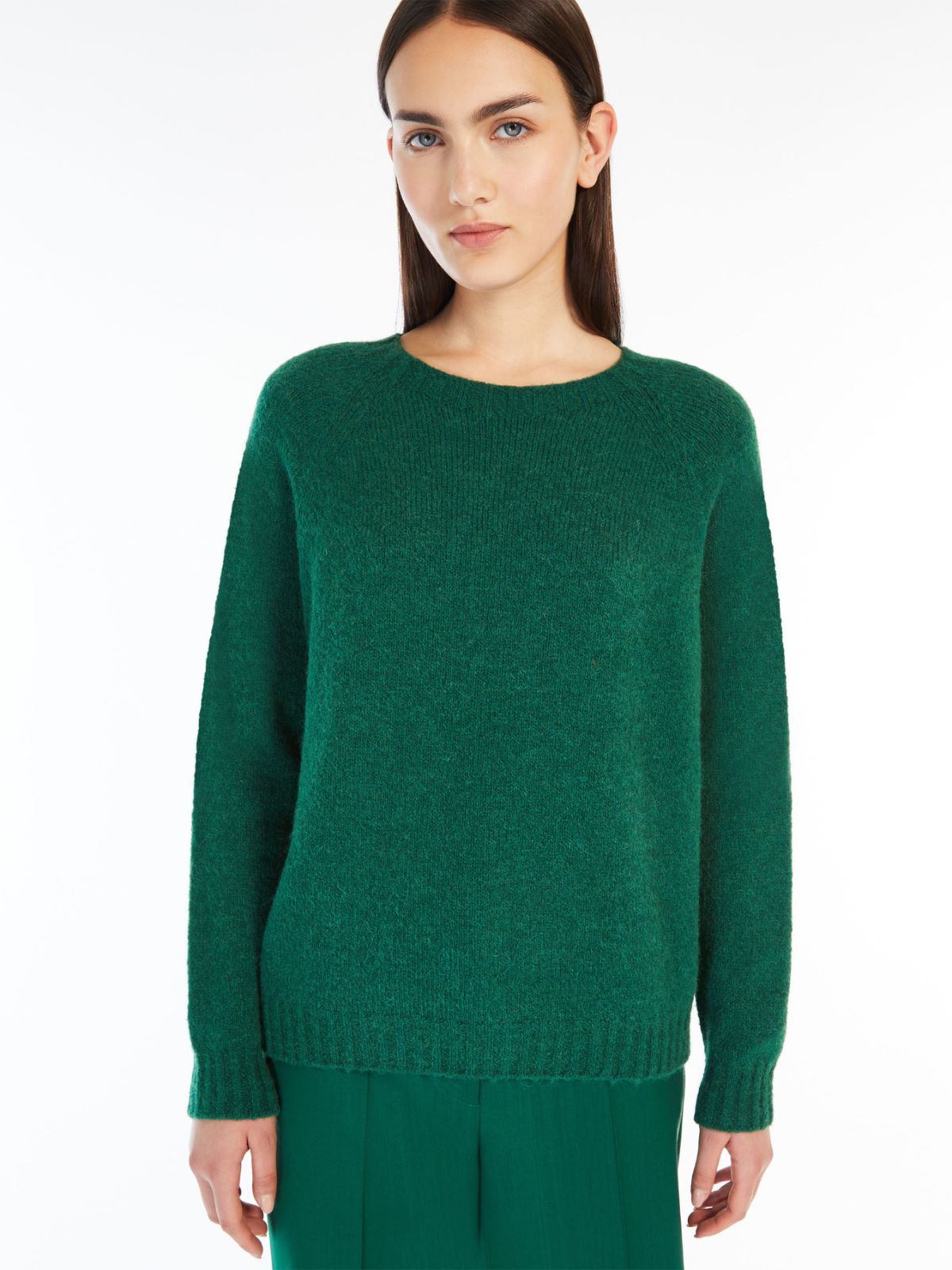 Alpaca and cotton sweater