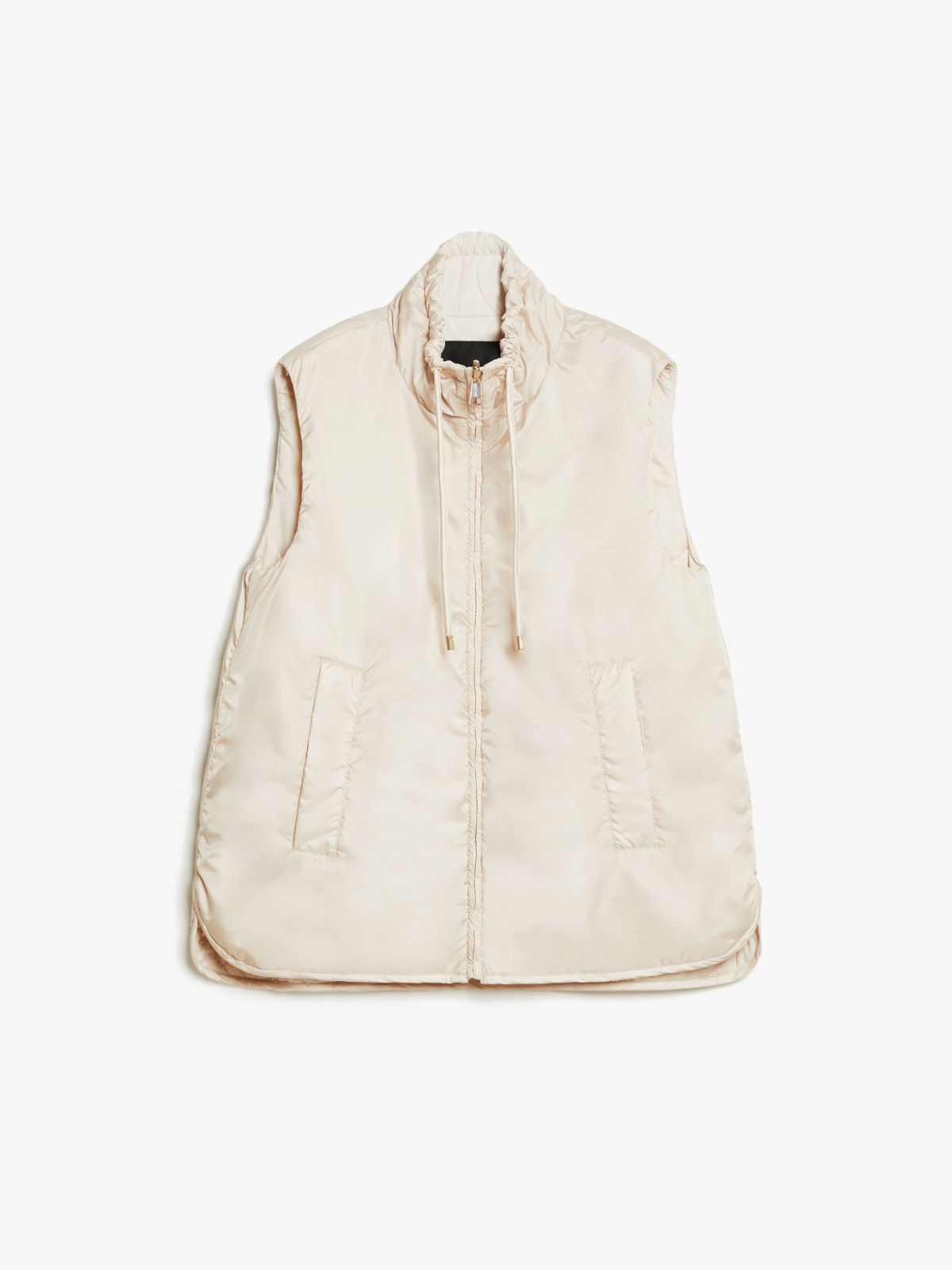 Reversible water-repellent canvas gilet
