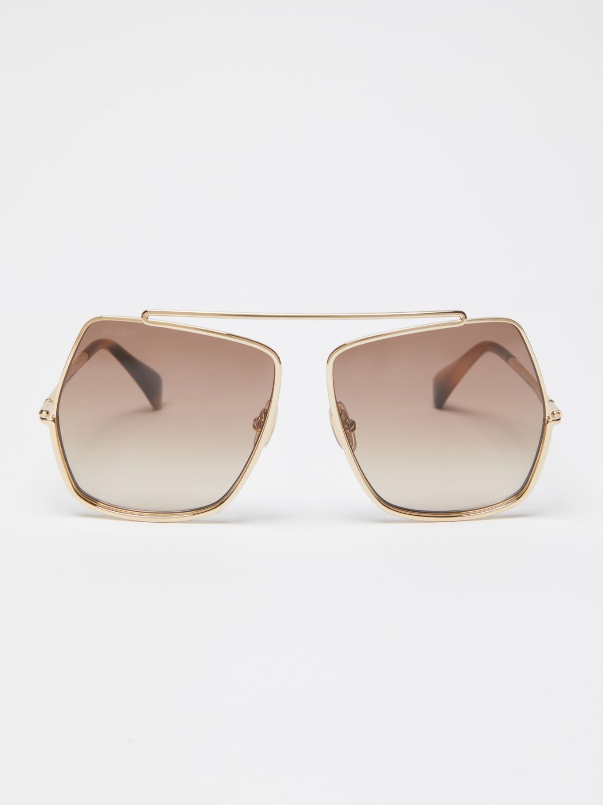 Square metal sunglasses
