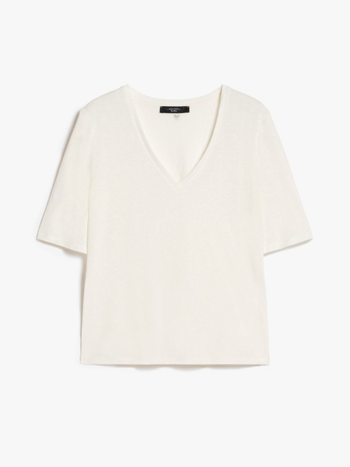 Linen jersey T-shirt