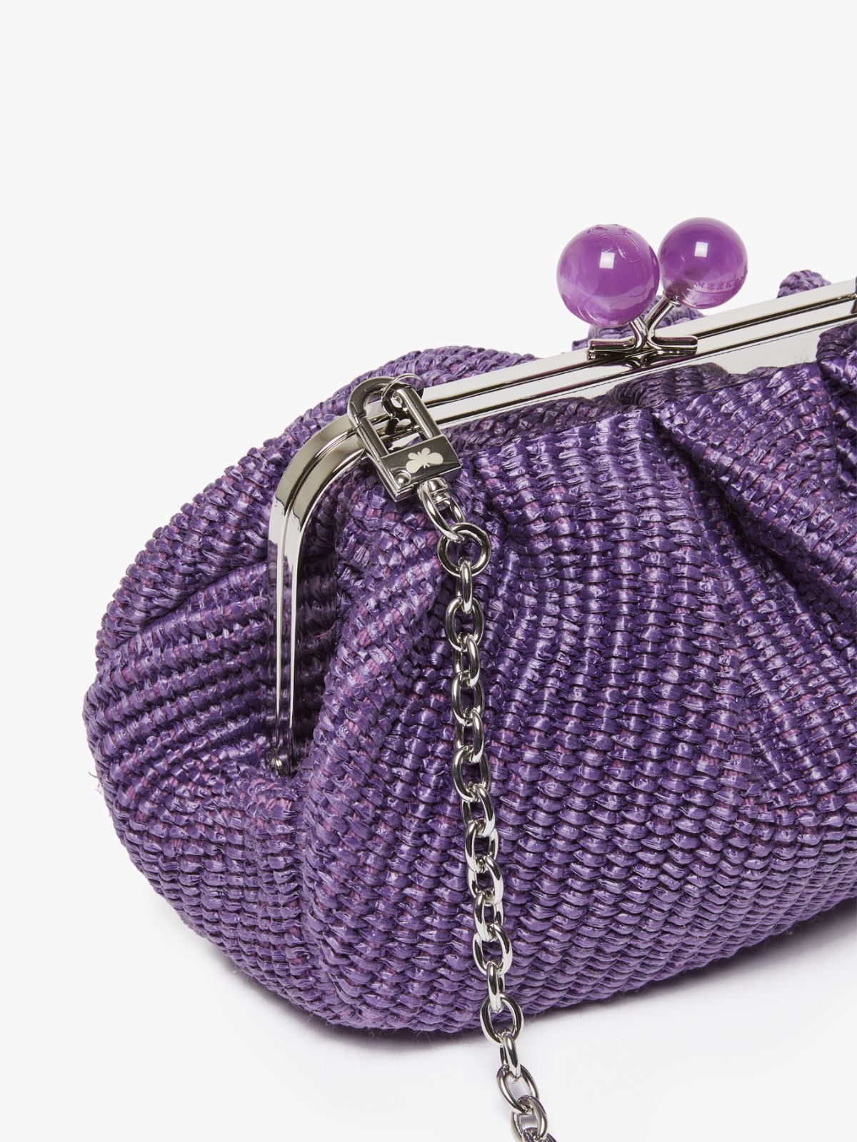 Small raffia-look Pasticcino Bag