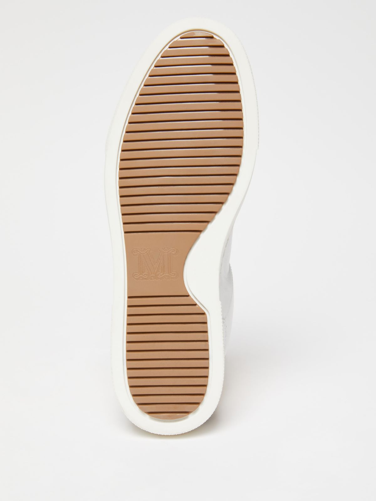 Leather mule sneakers