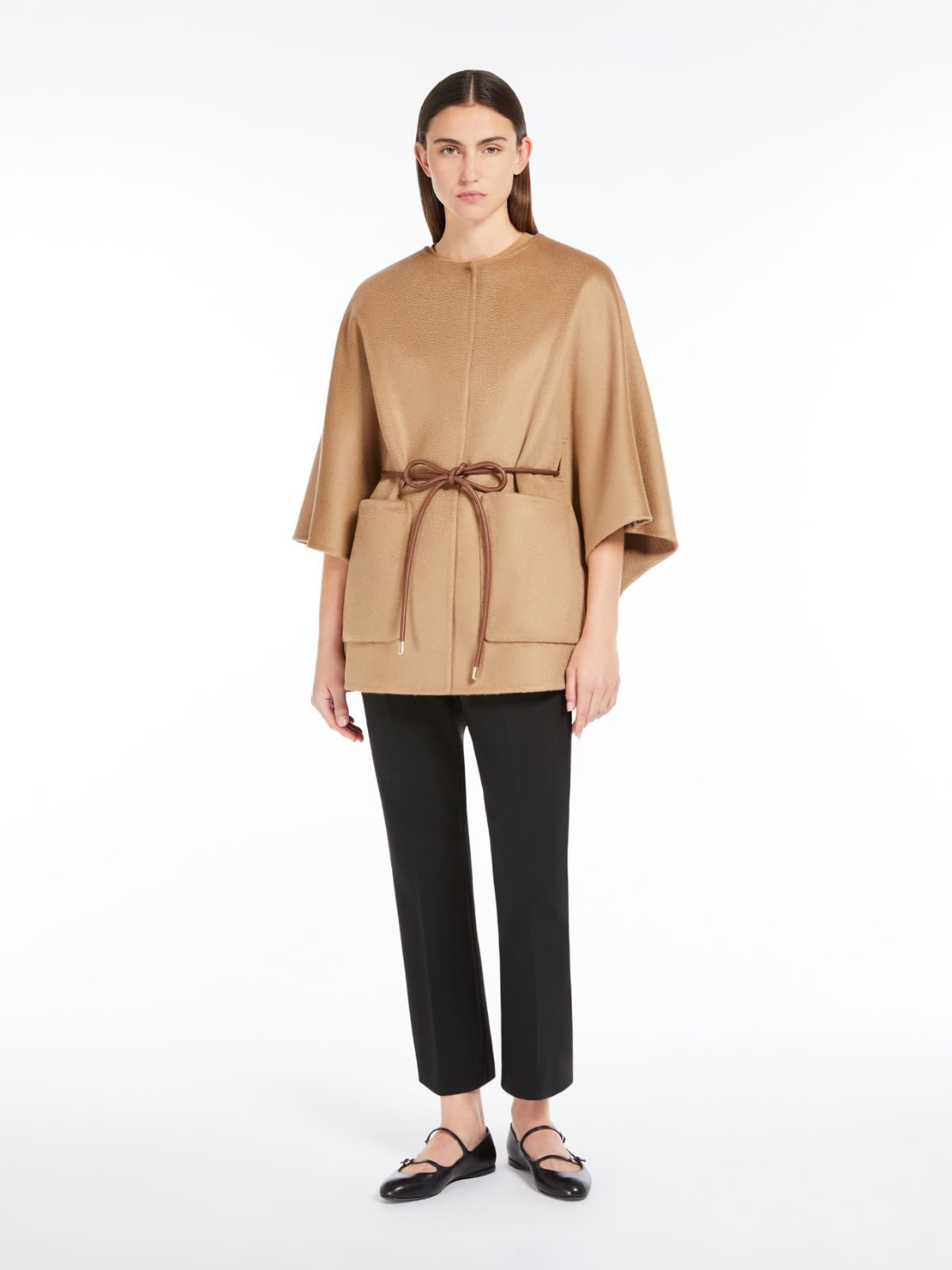Cashmere cape