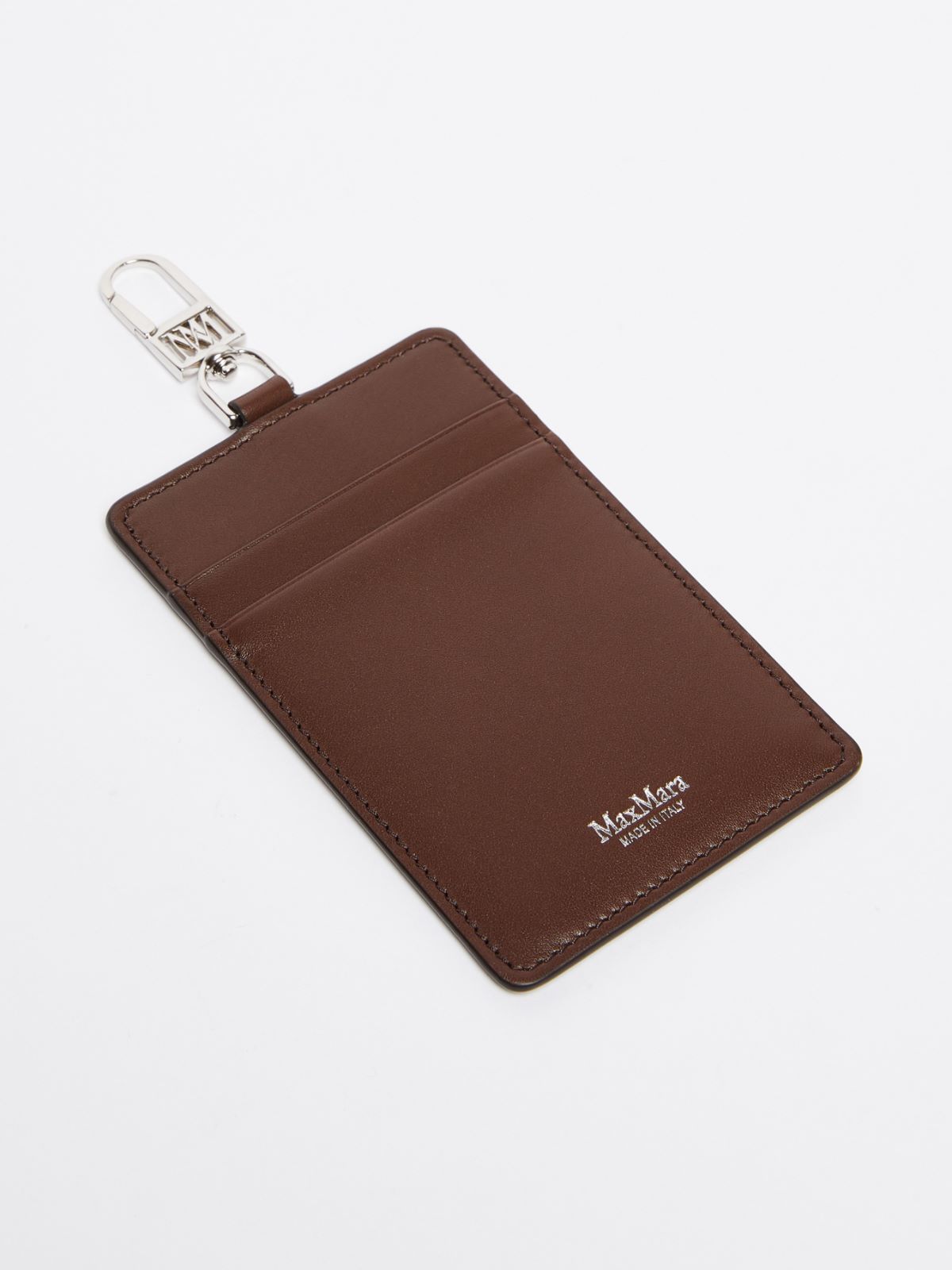 Leather badge holder