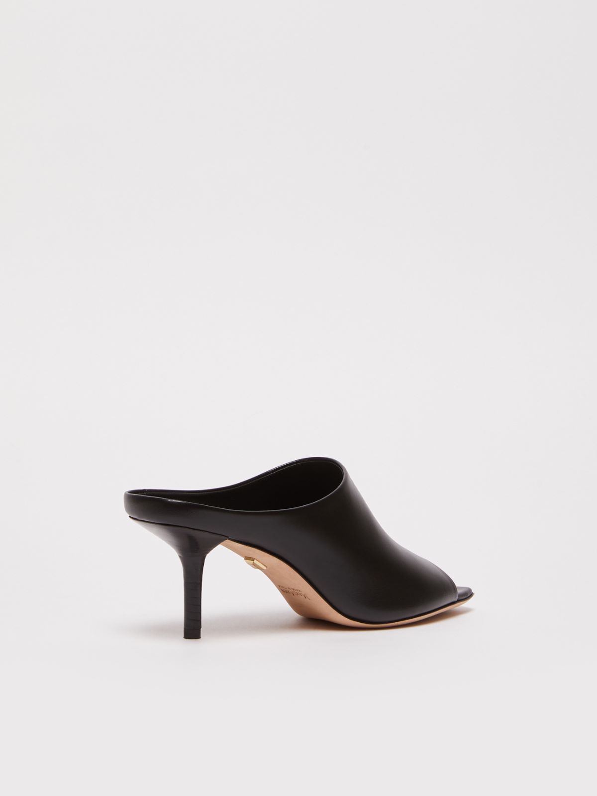Calfskin mules