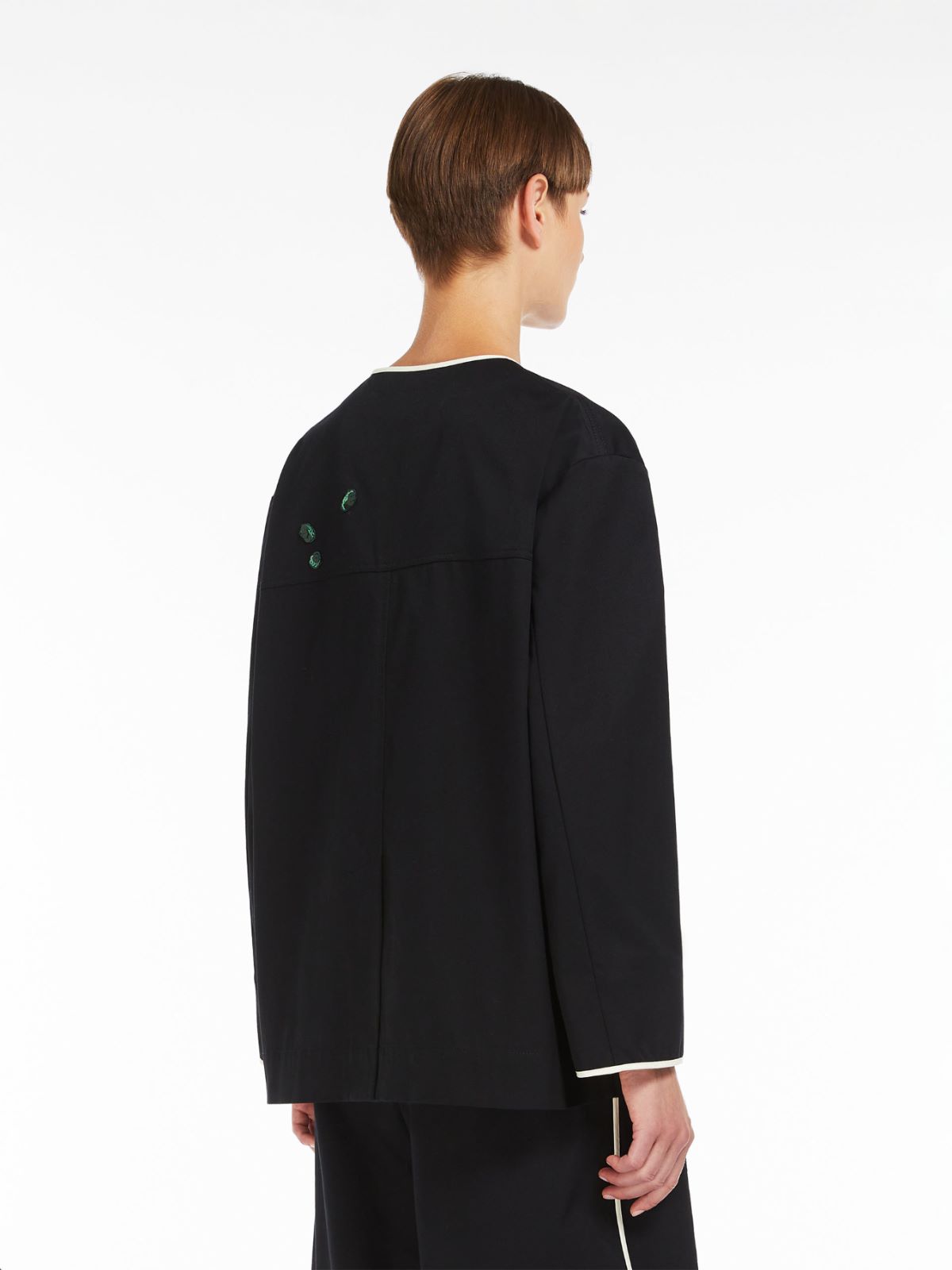 Cotton gabardine jacket