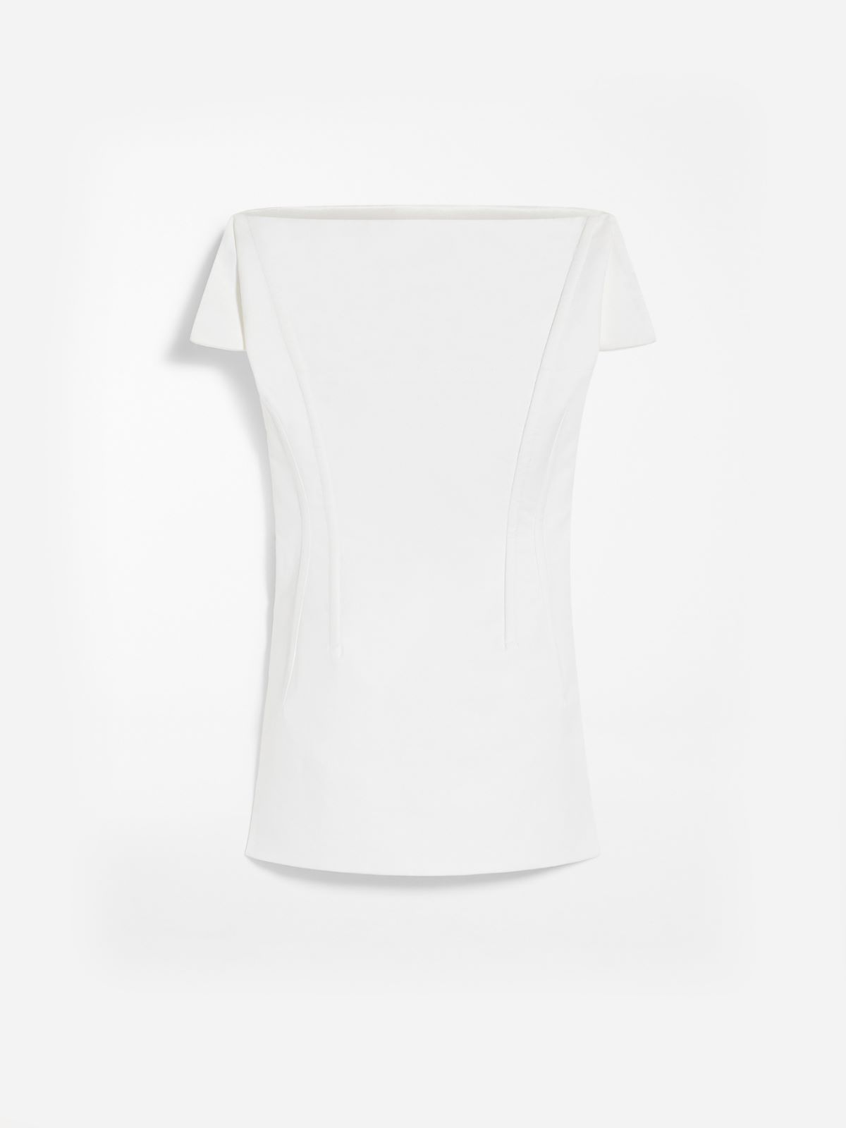 Asymmetric sleeveless top