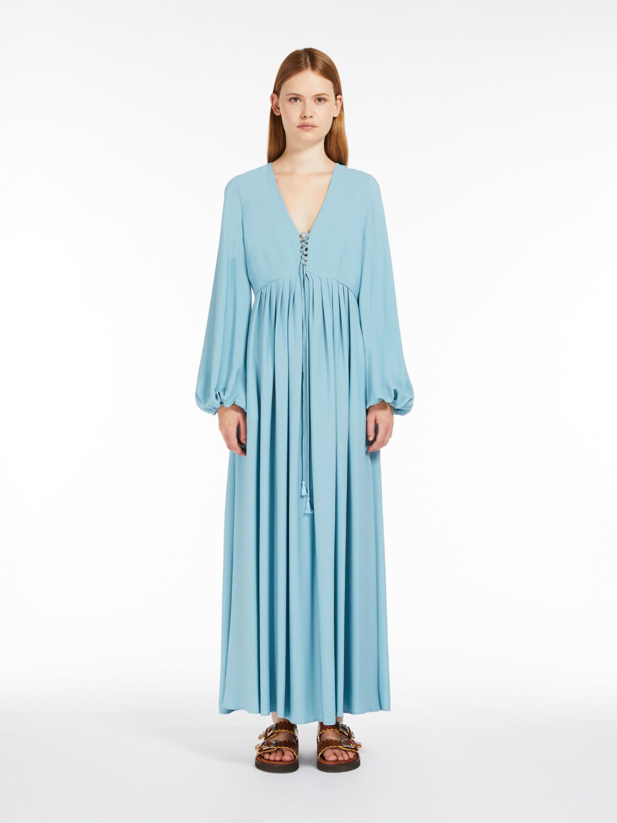 Crepe de chine dress