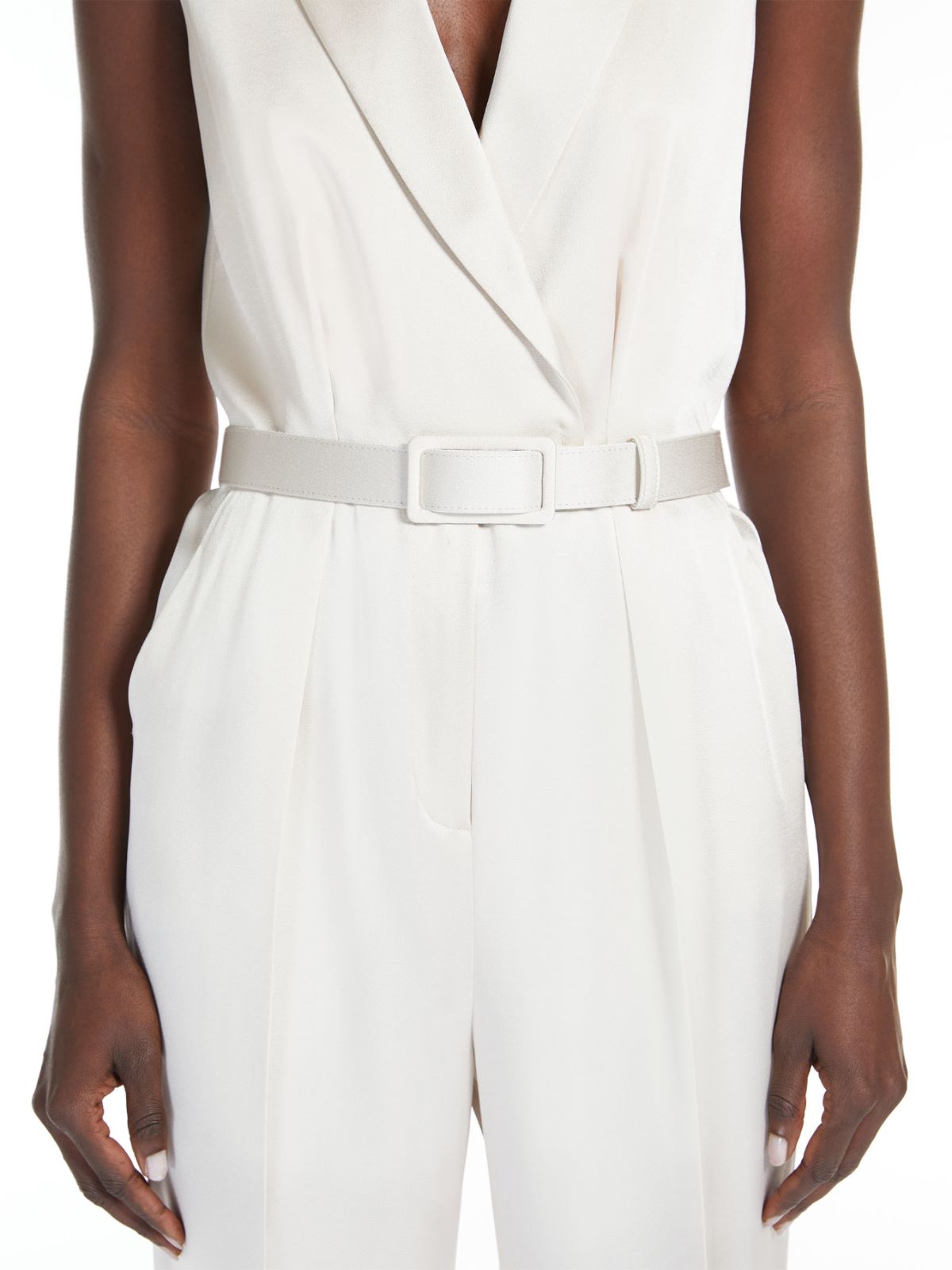 Tuxedo-effect jumpsuit