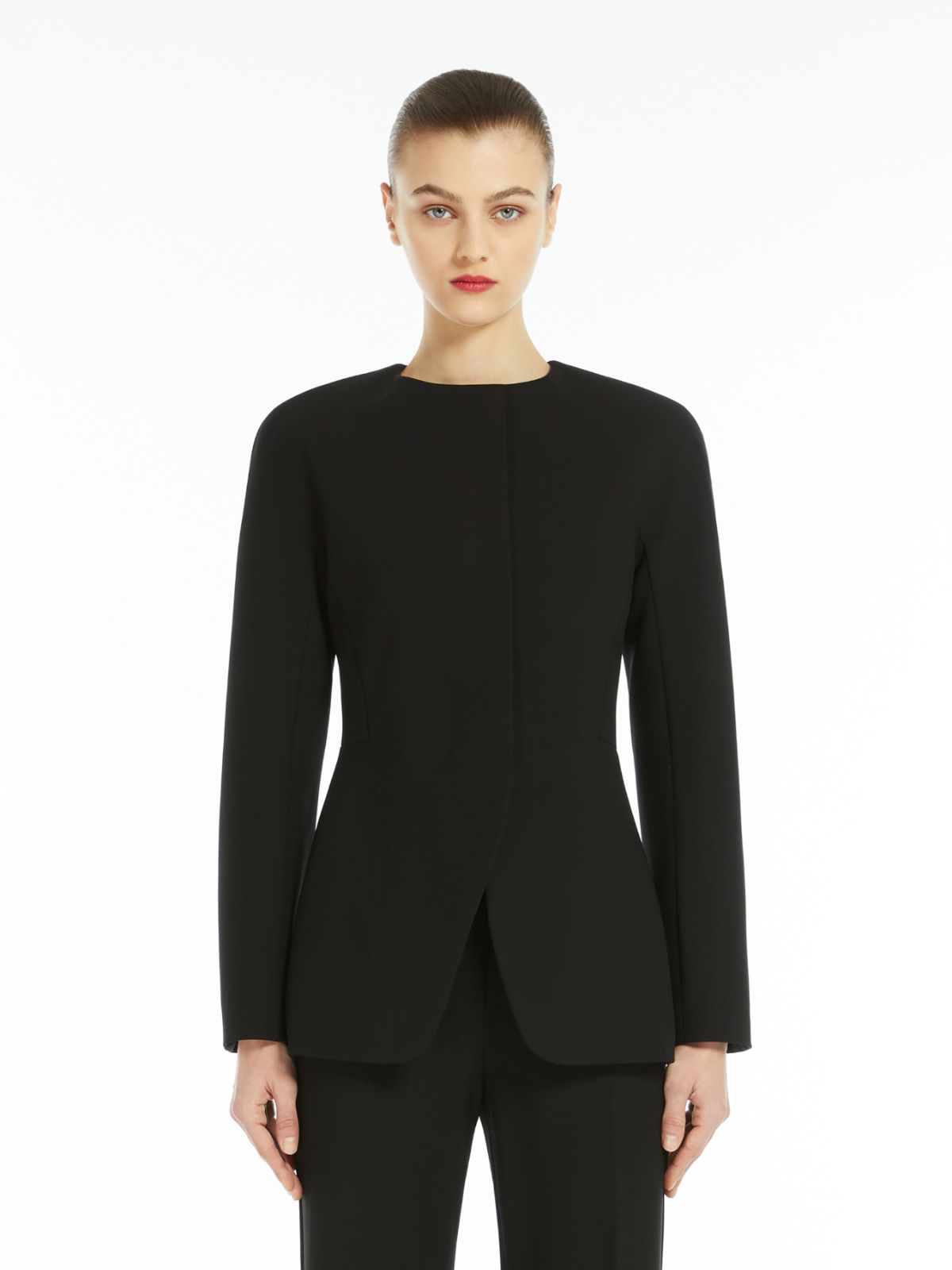 Crêpe jersey jacket