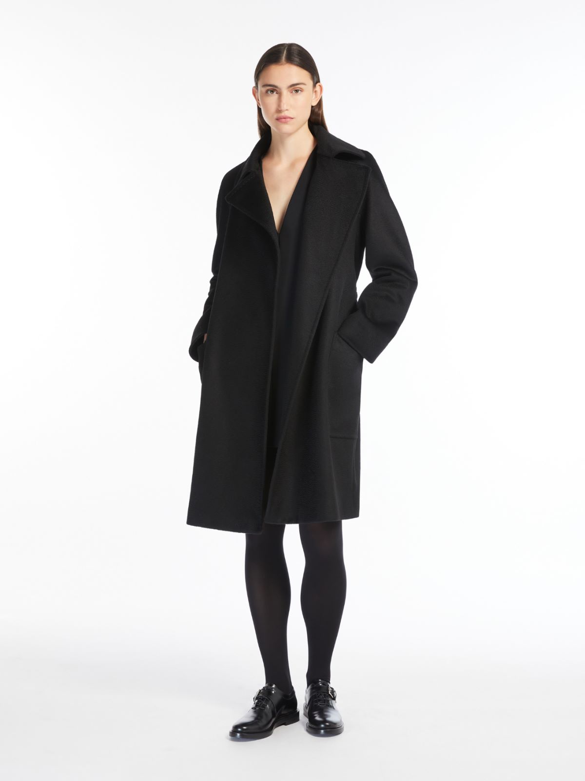 Camel colour robe coat