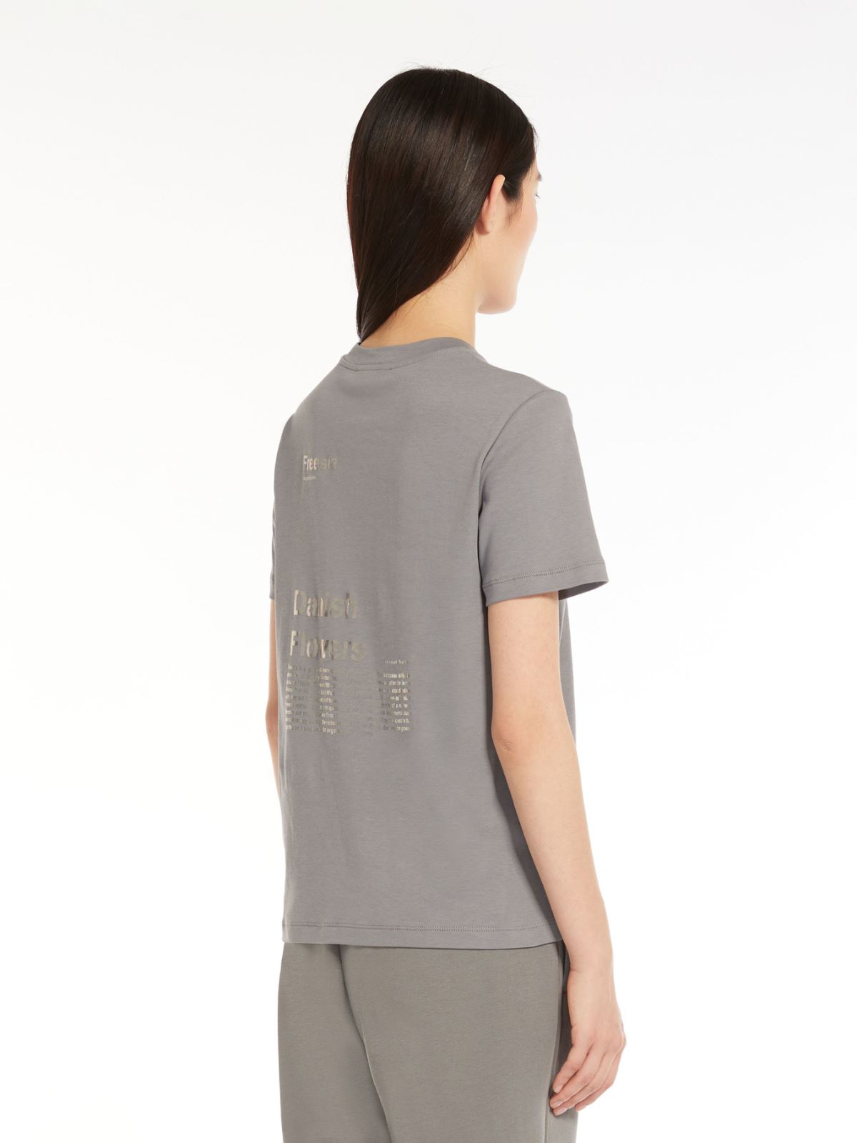 Jersey print T-shirt