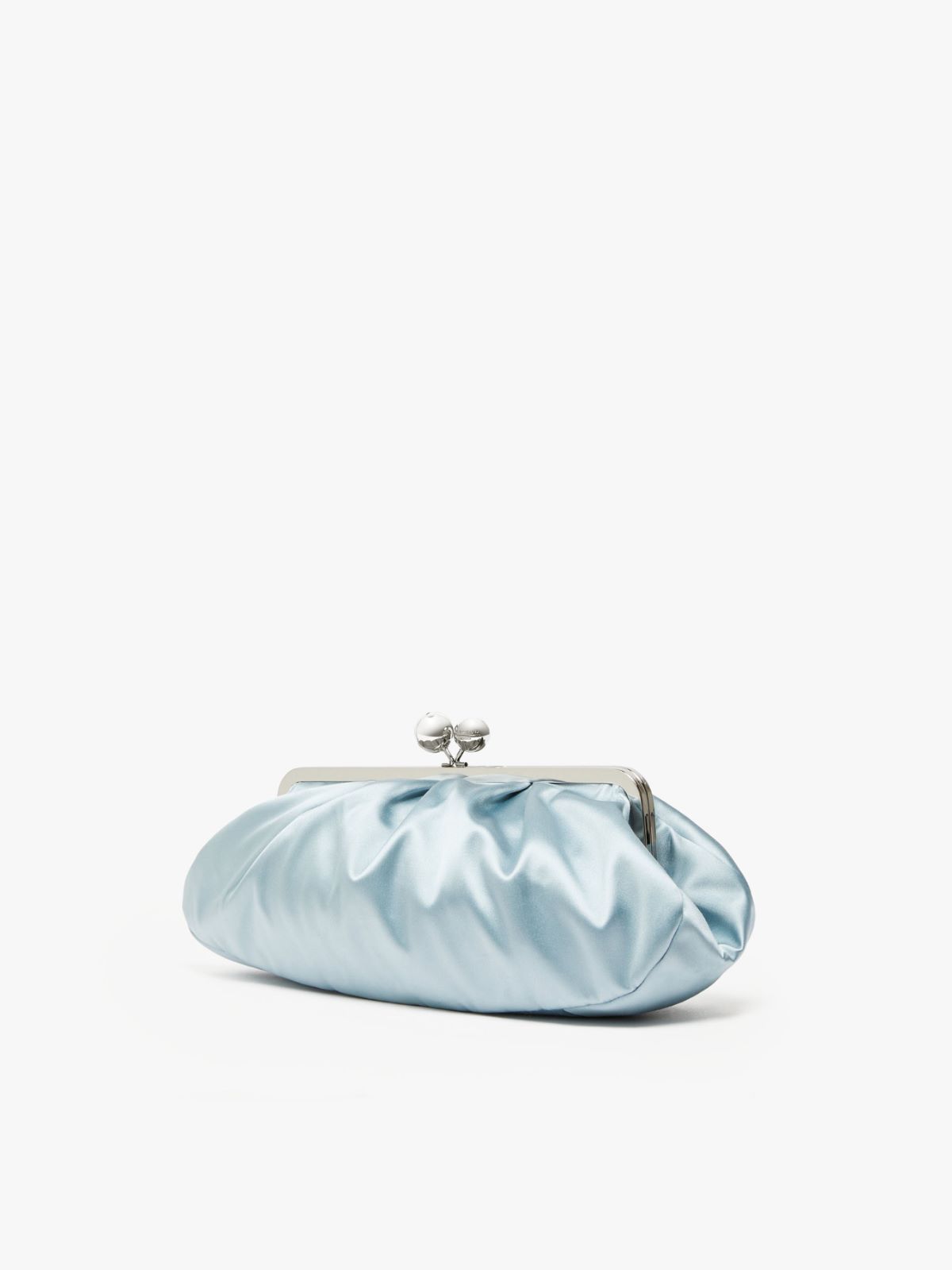 Large satin and silk Pasticcino Bag