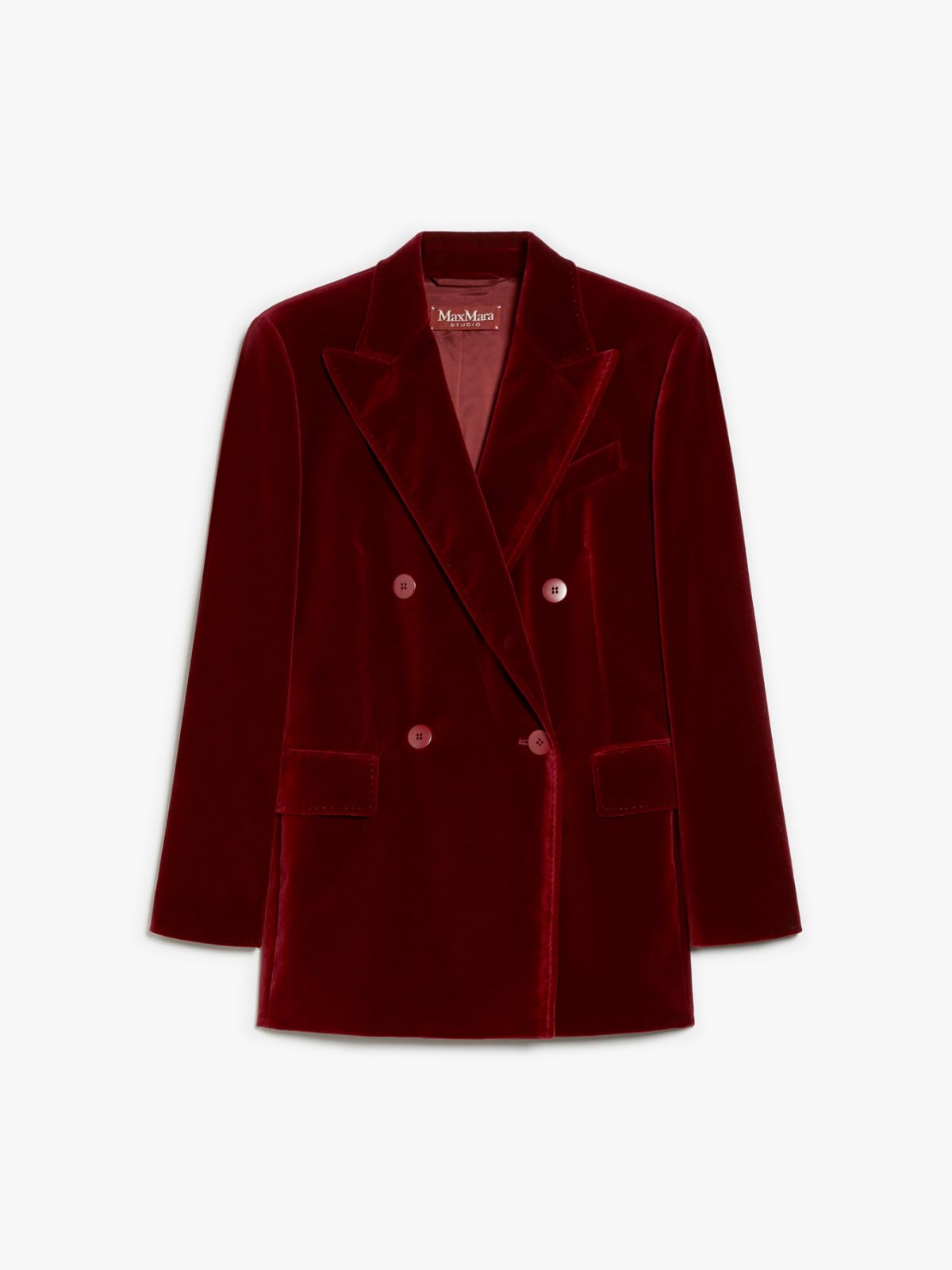 Velvet tuxedo blazer