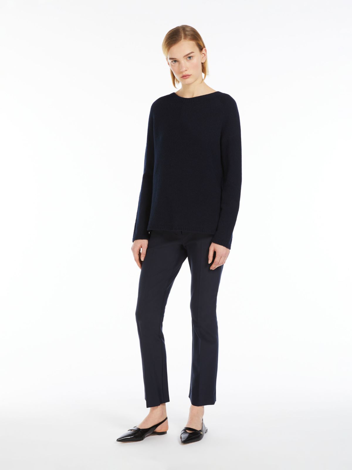 Wool and cashmere sweater
