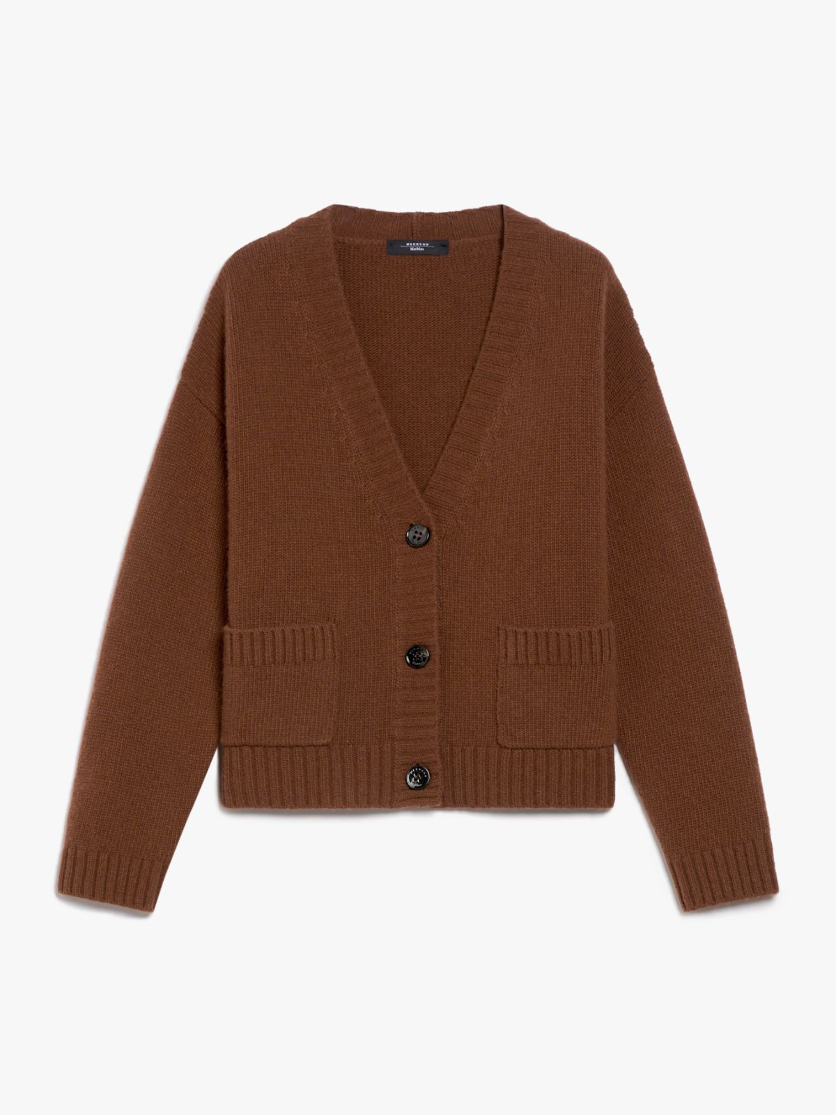 Relaxed-fit wool cardigan