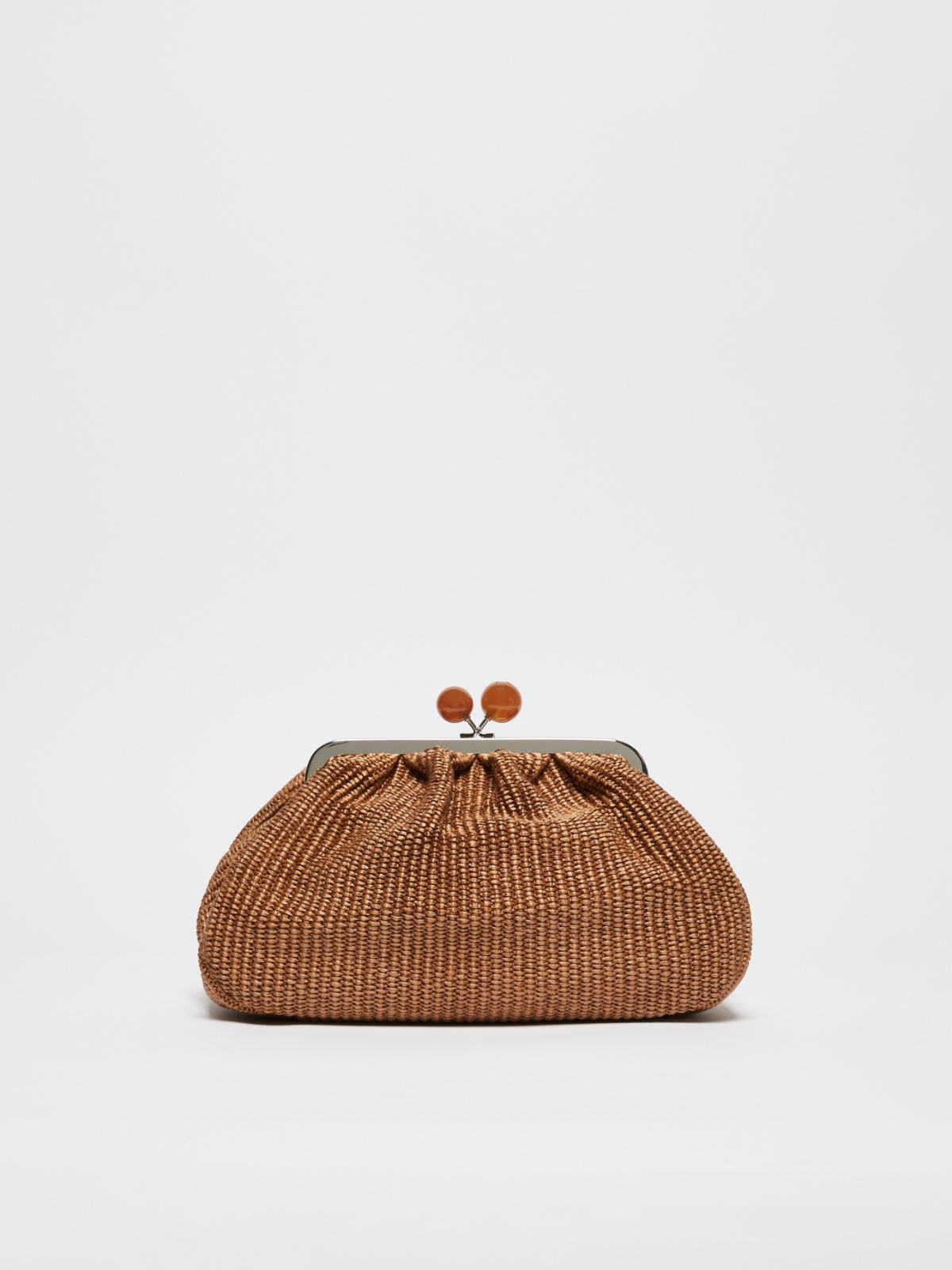 Medium raffia-look Pasticcino Bag