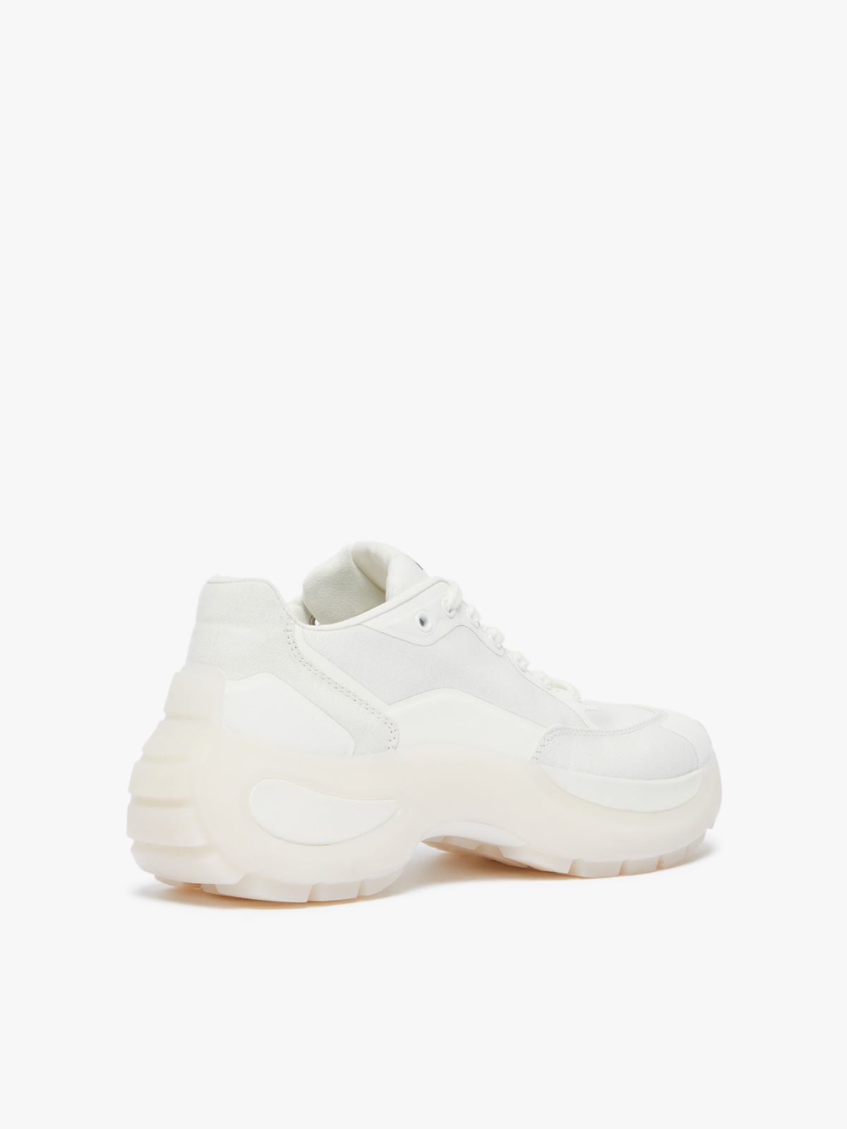 Canvas sneakers with chunky soles