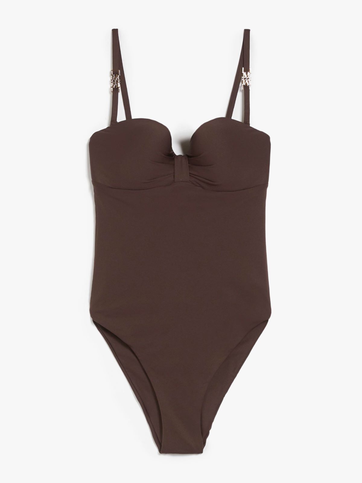 Jersey one-piece swimsuit