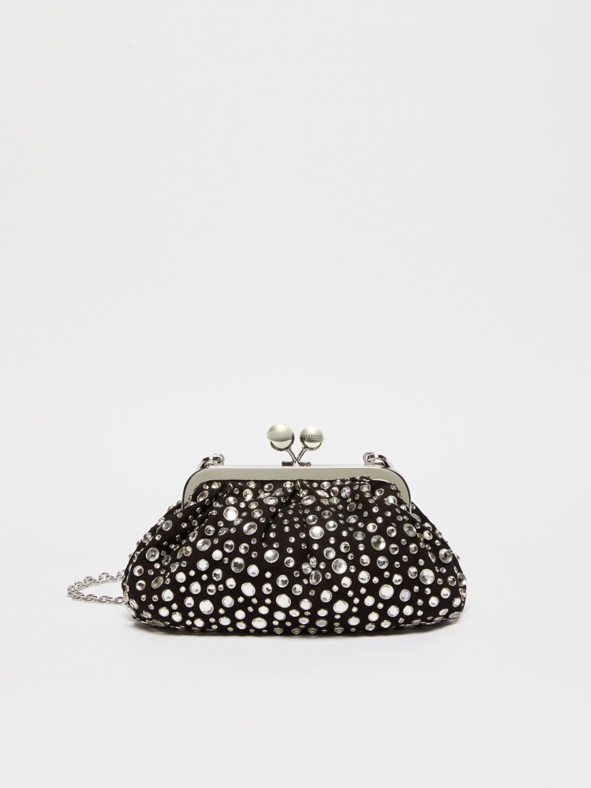 Small crystal leather Pasticcino Bag