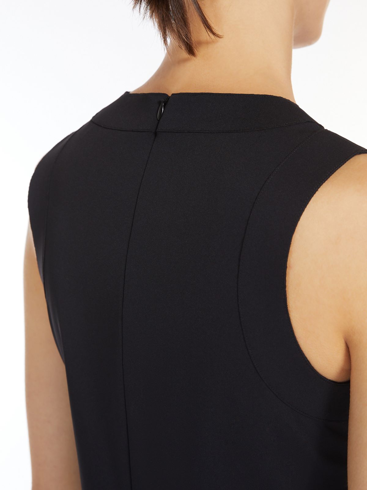 Technical jersey slim-fit dress