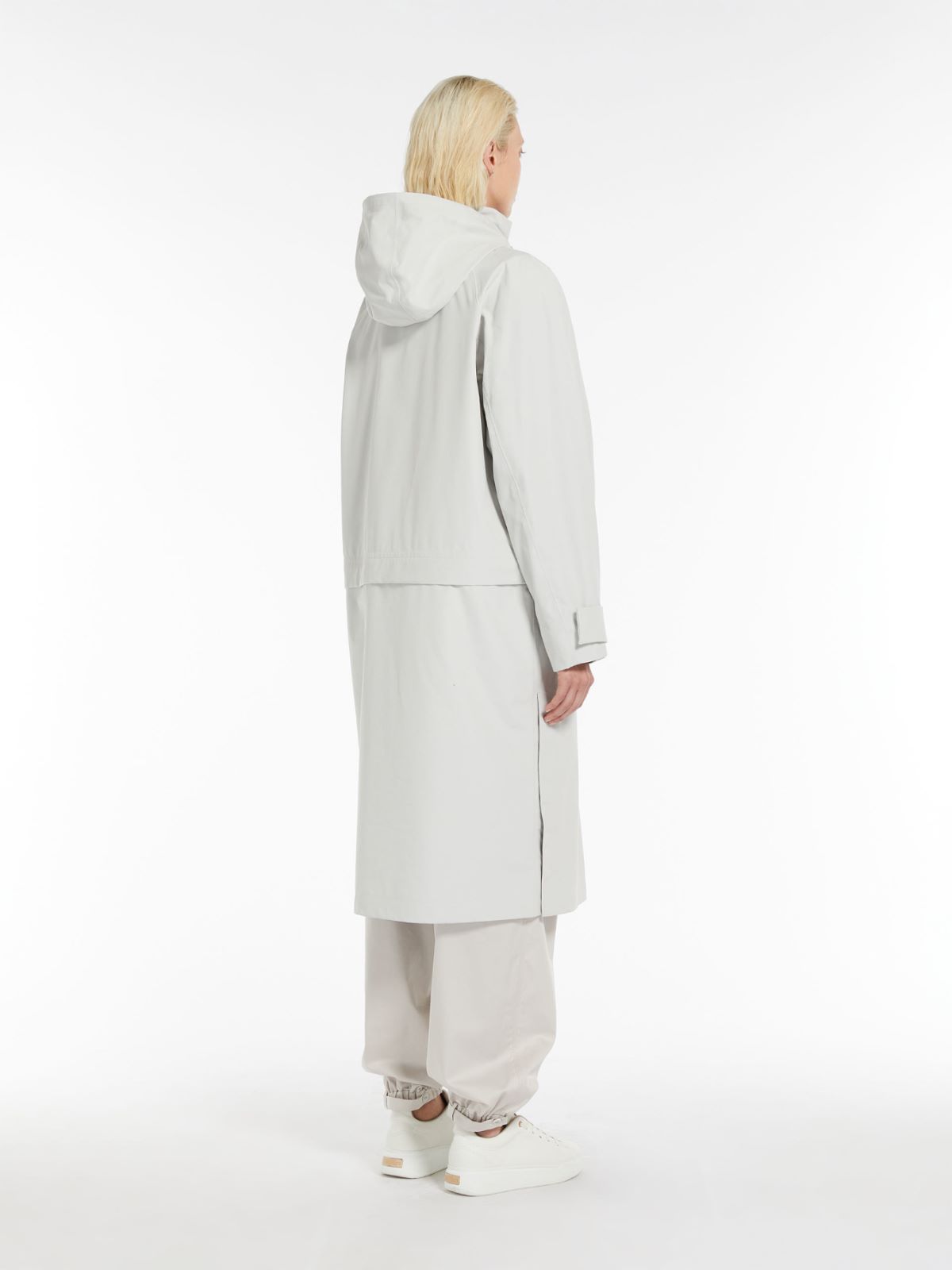 Modular technical fabric parka