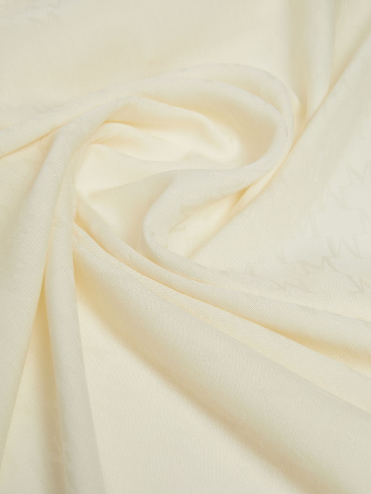 Jacquard wool Monogram stole