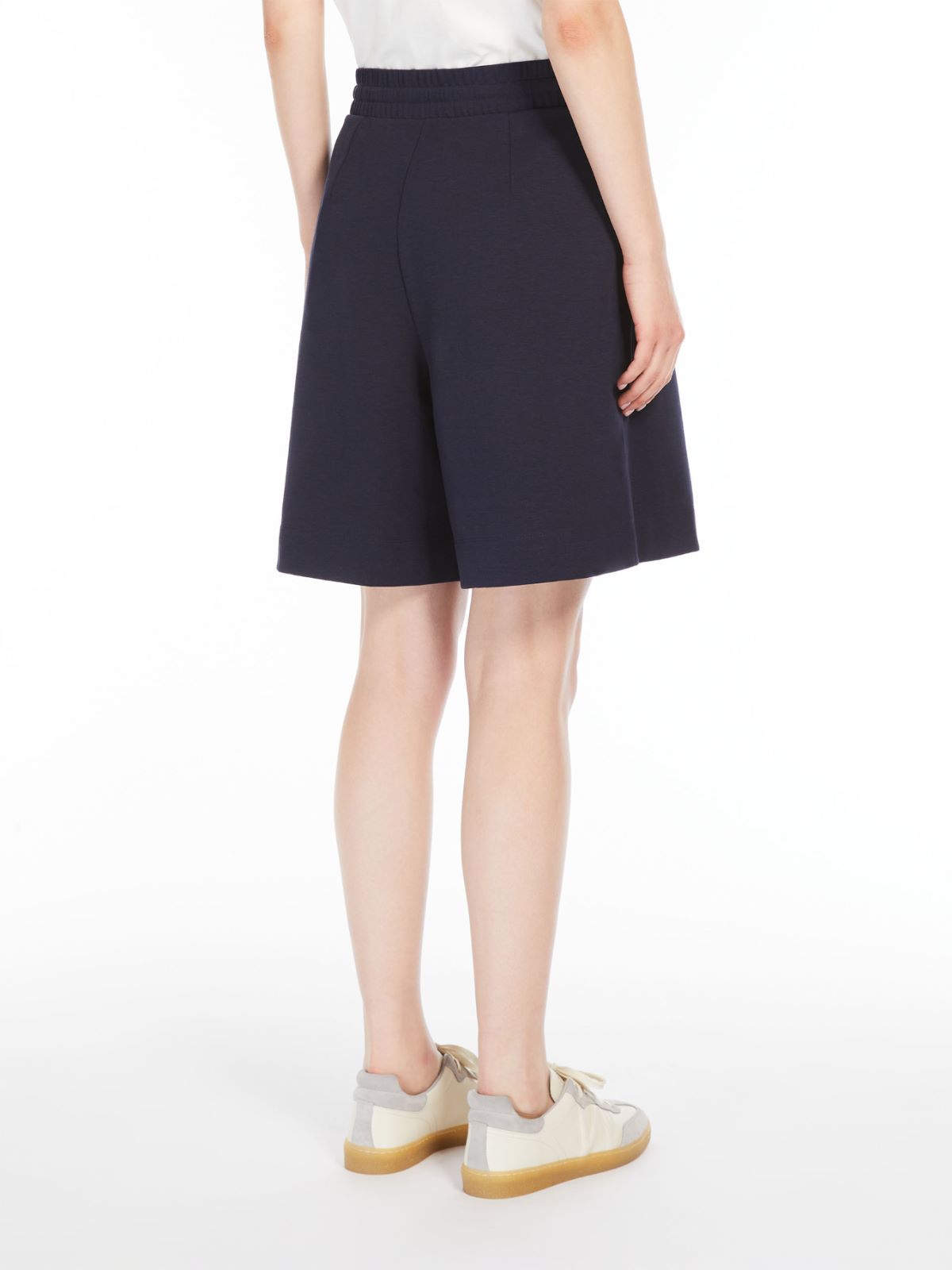Milano-knit jersey Bermuda shorts
