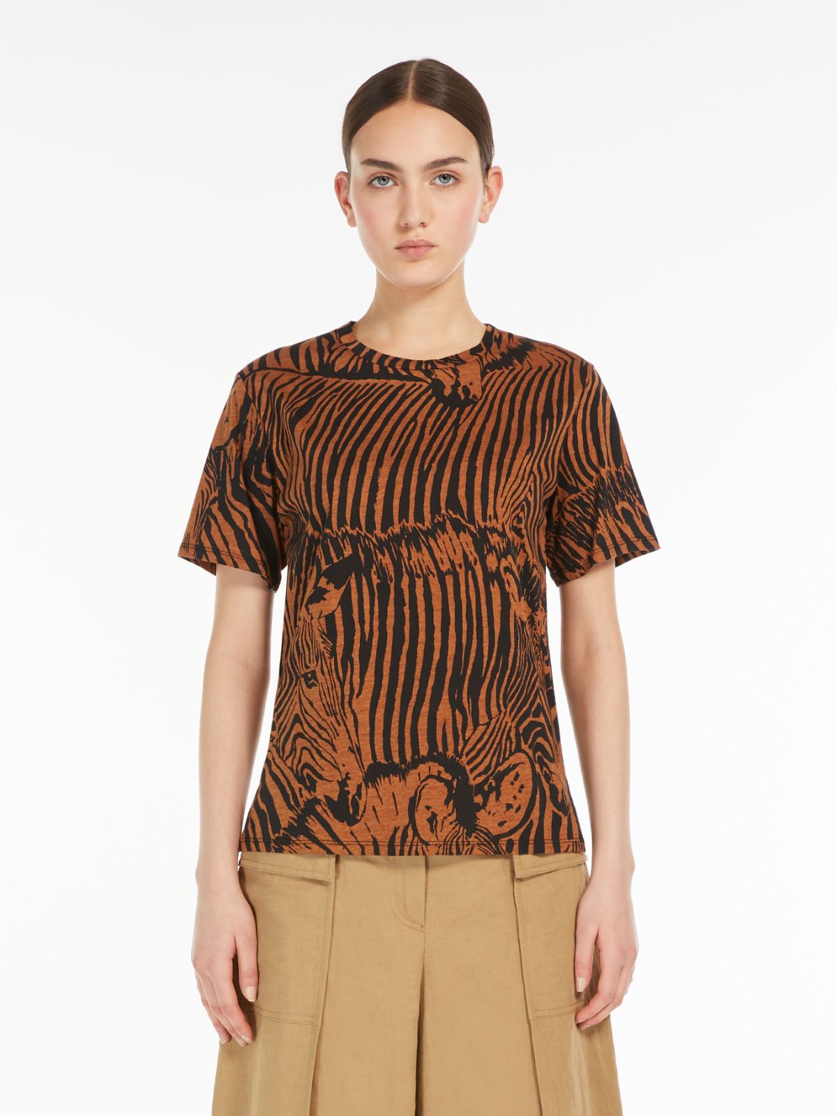 Organic cotton jersey T-shirt