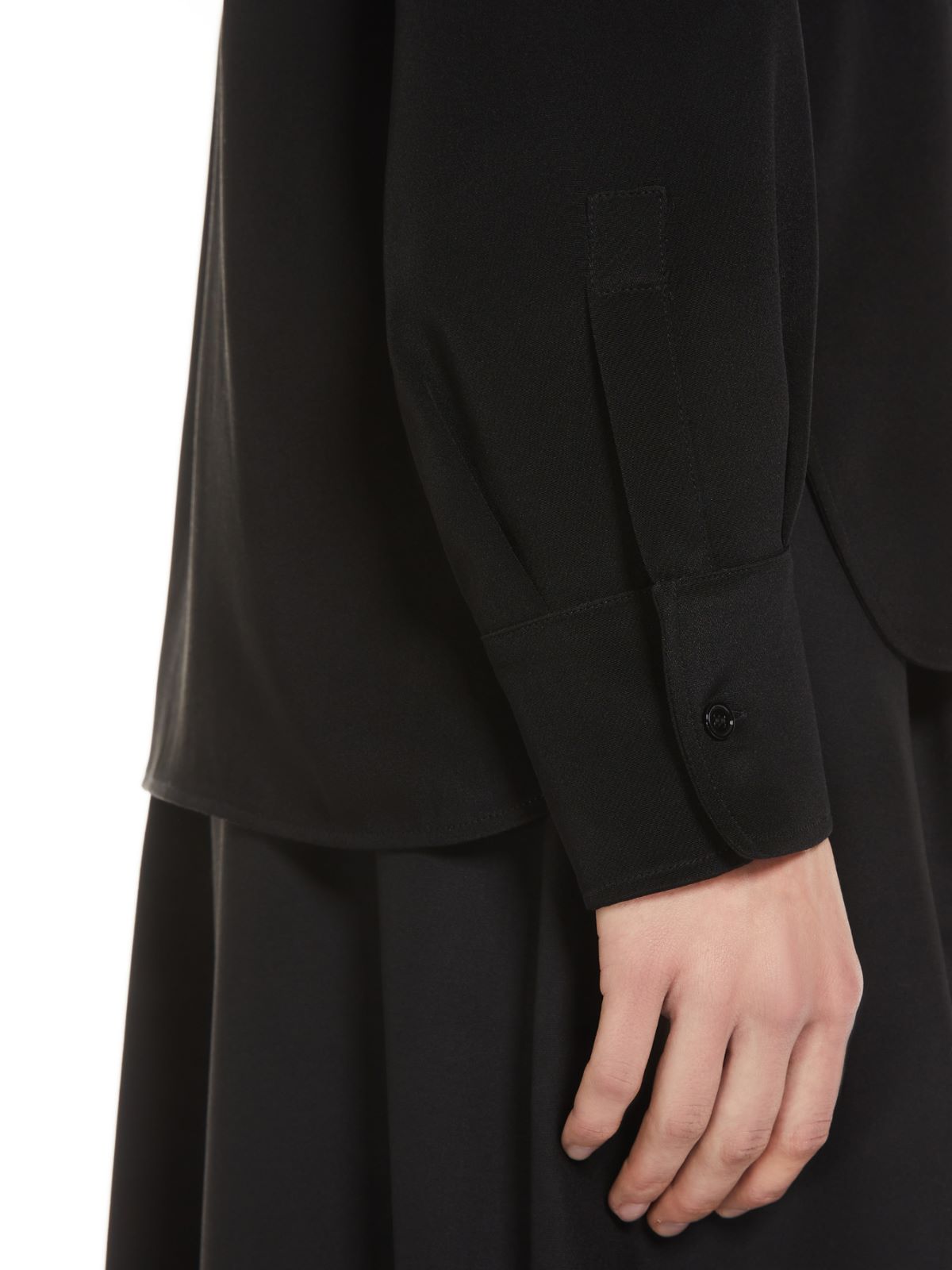 Silk crêpe de Chine shirt