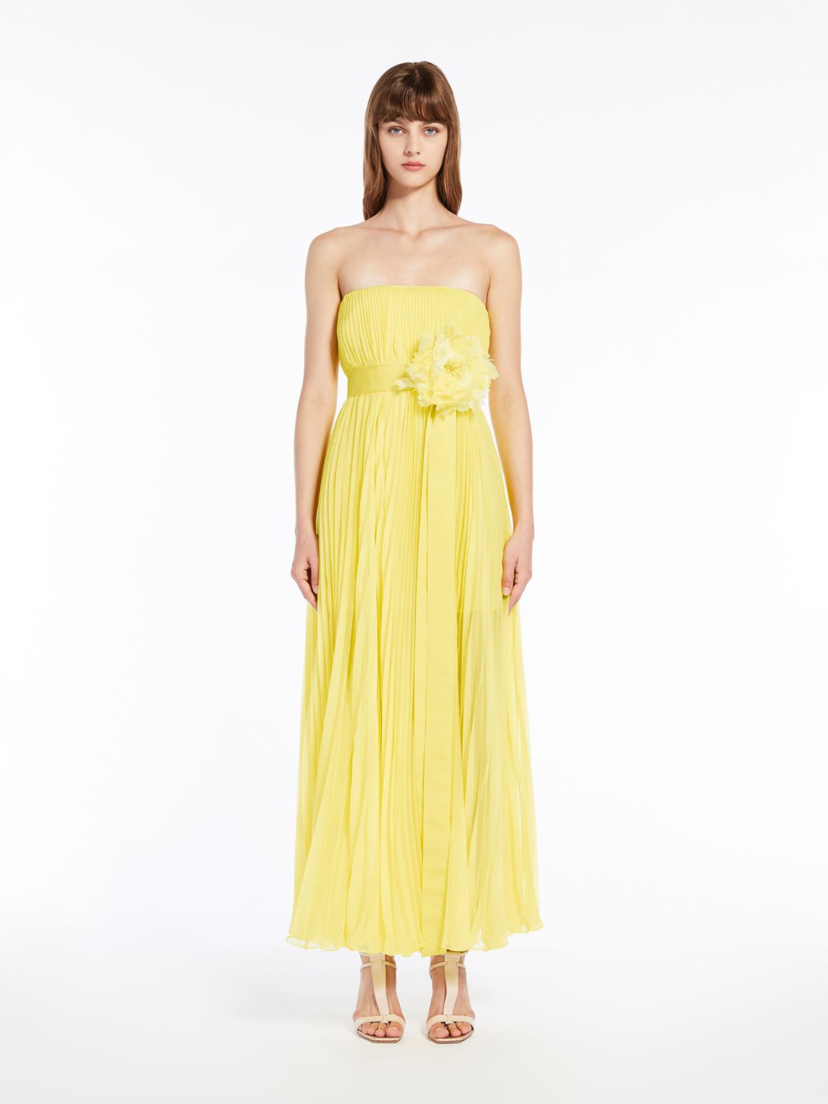 Chiffon bustier jumpsuit