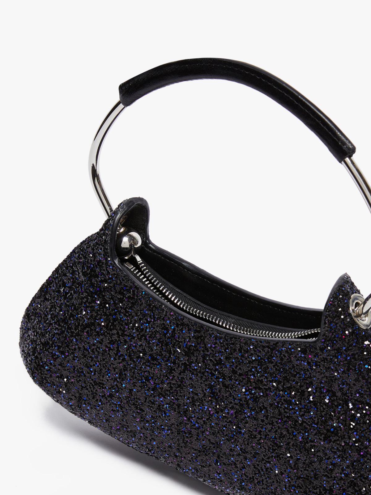 Mini glitter fabric Caju bag