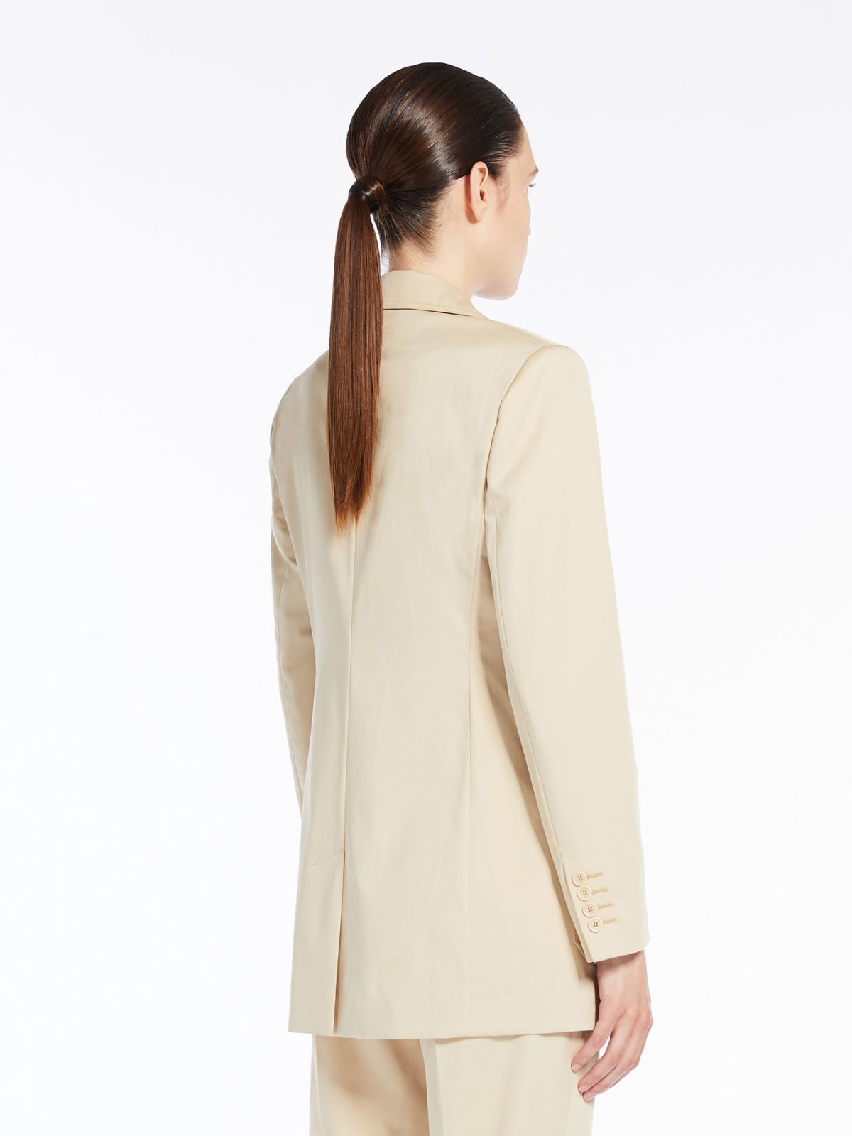 Stretch gabardine blazer