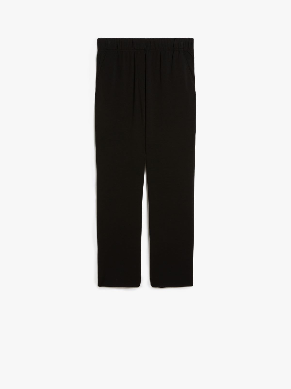 Milano-knit jersey trousers
